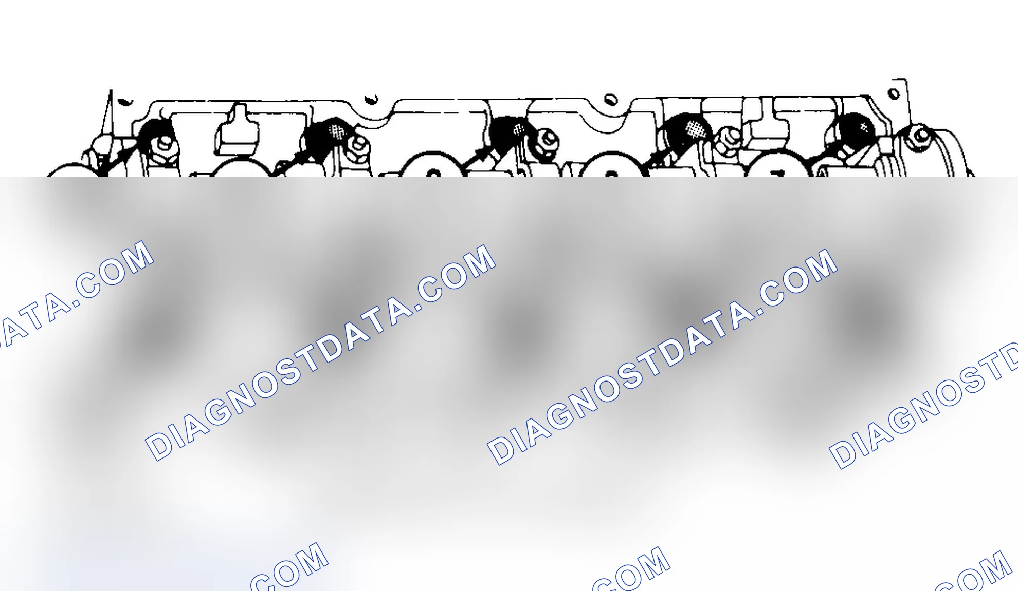 Scheme 3: Typical Cylinder Head Tightening or Loosening Sequence