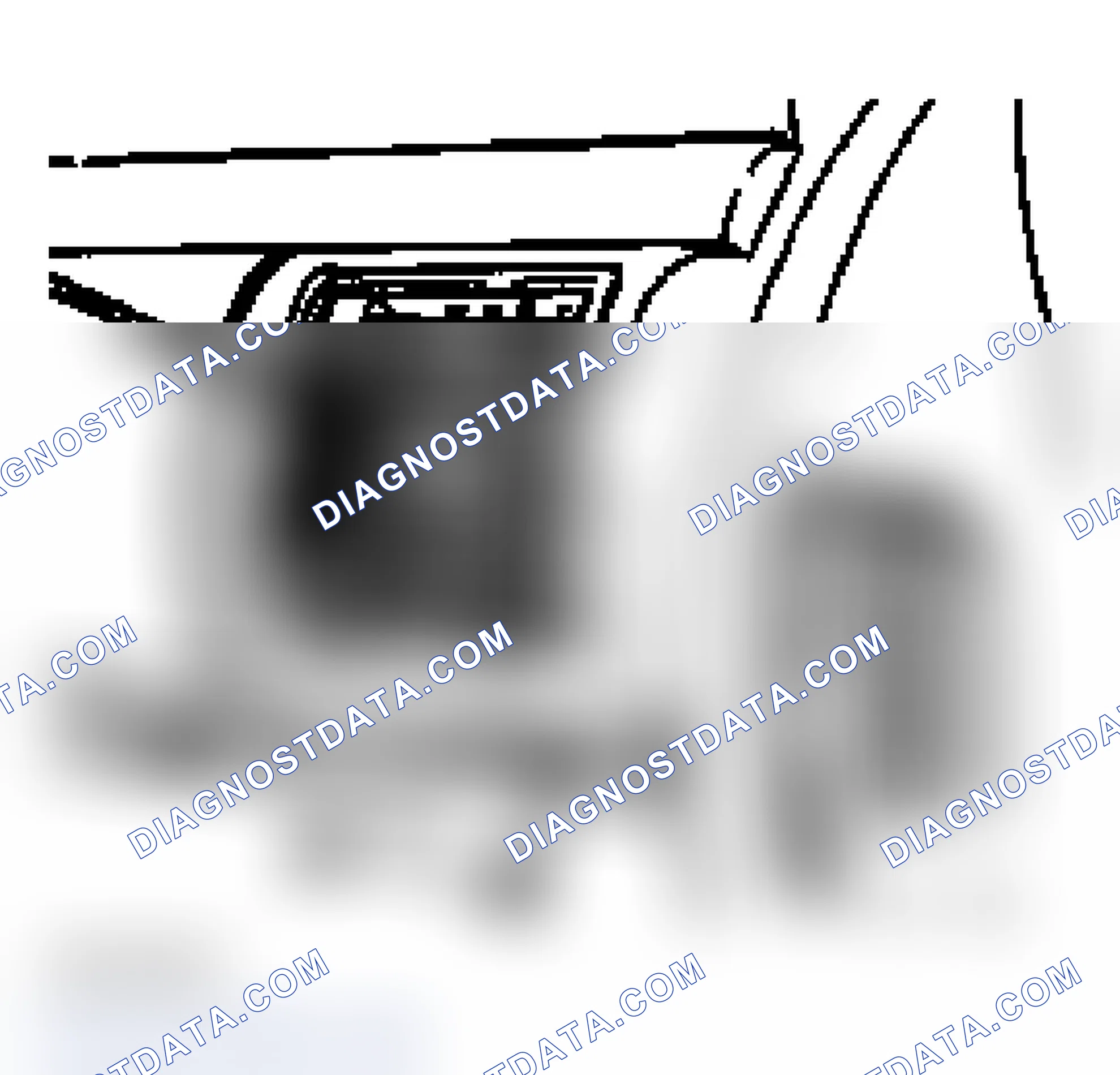 Scheme 93: Lower air outlet in right (left) of instrument panel, removing and installing