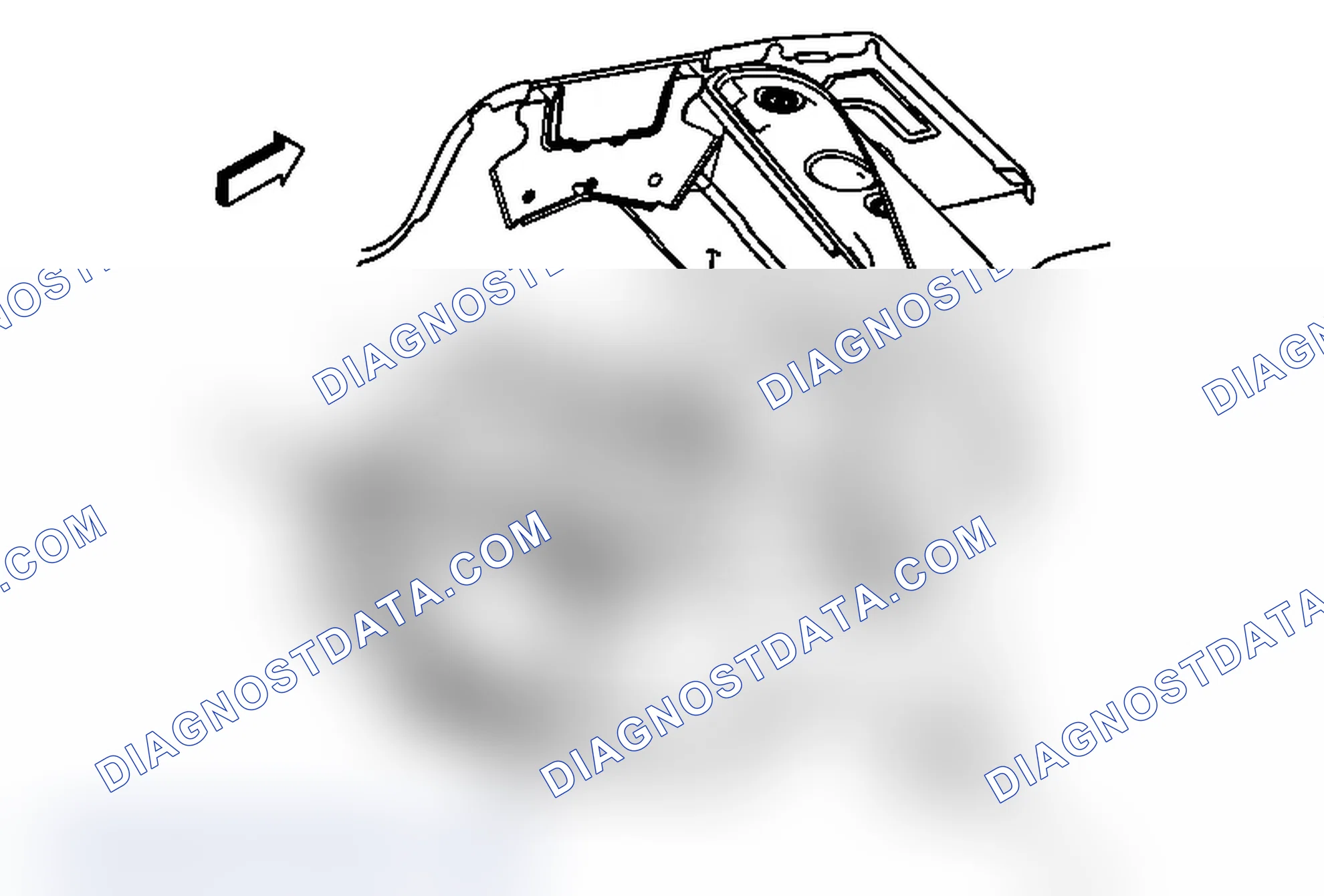 Scheme 14: Exhaust Rear Muffler Heat Shield Replacement (Right Rear Inner)