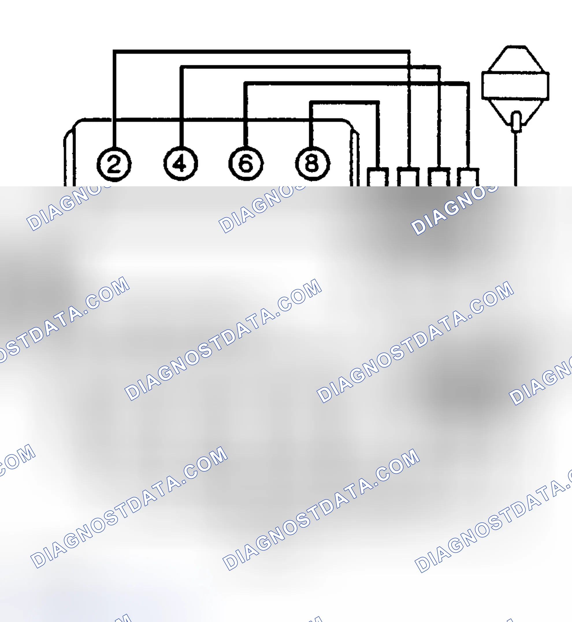 Scheme 7: Firing Order (5.0L & 5.7L)