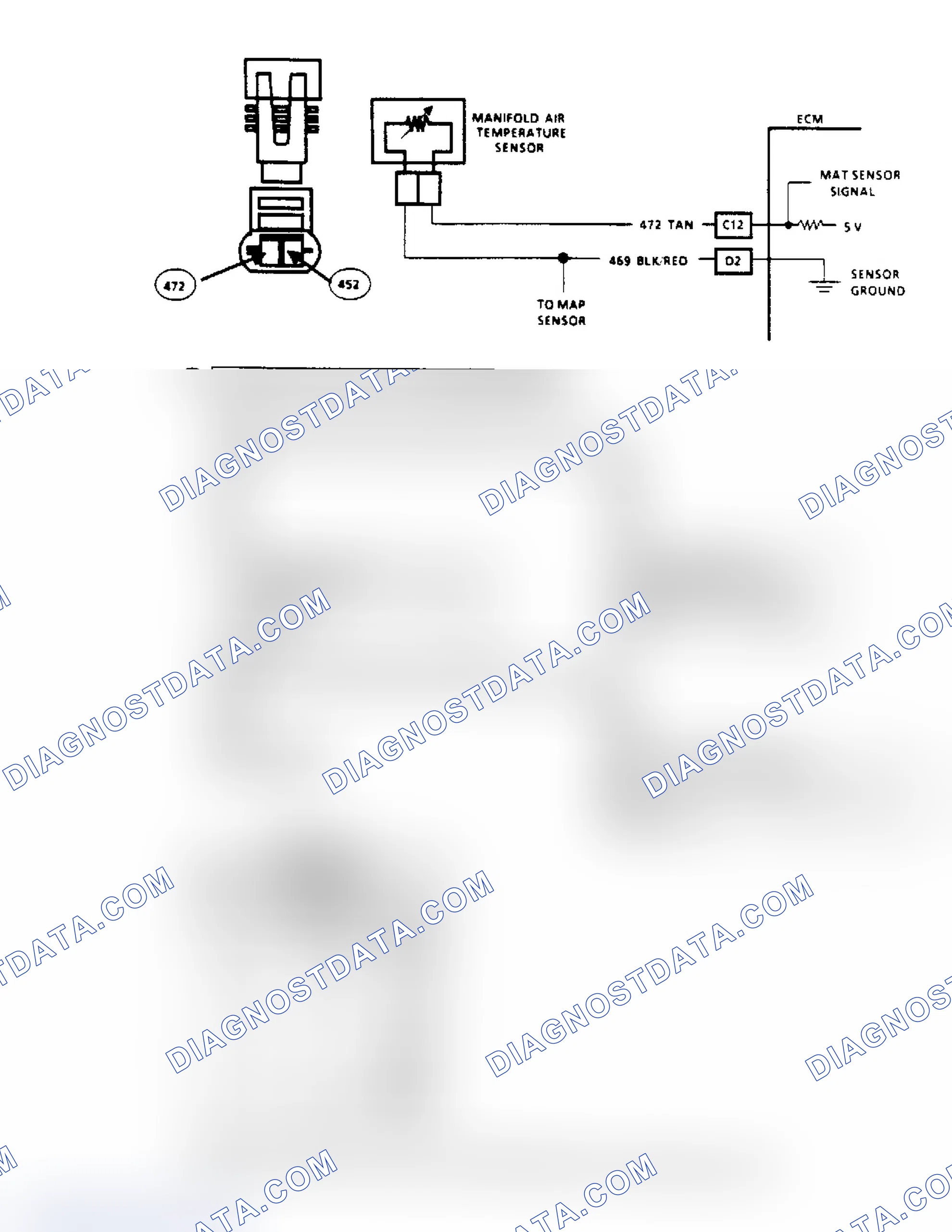 Scheme 62: Code 25: MAT Sensor Temp High (2.5L)