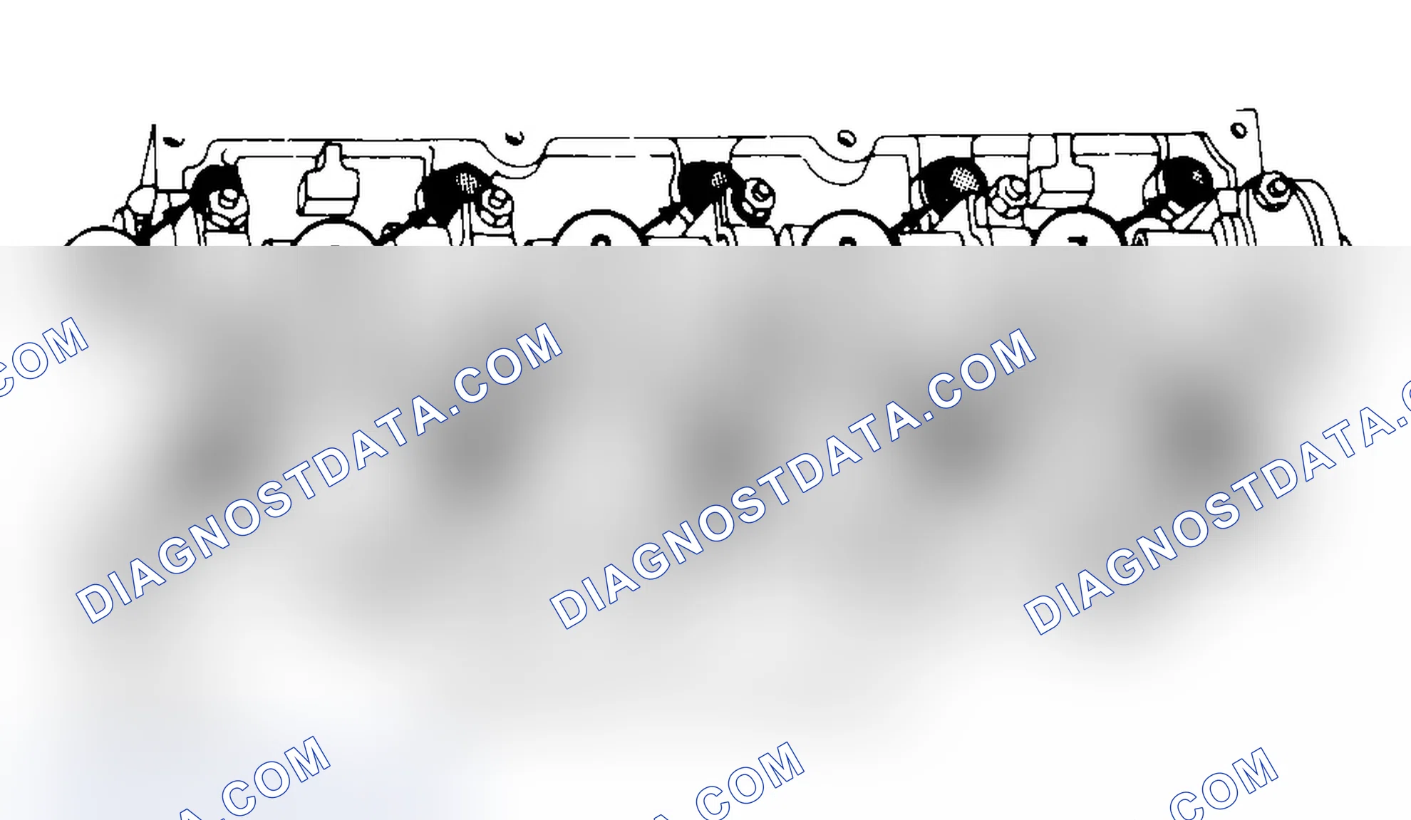 Scheme 3: Typical Cylinder Head Tightening or Loosening Sequence