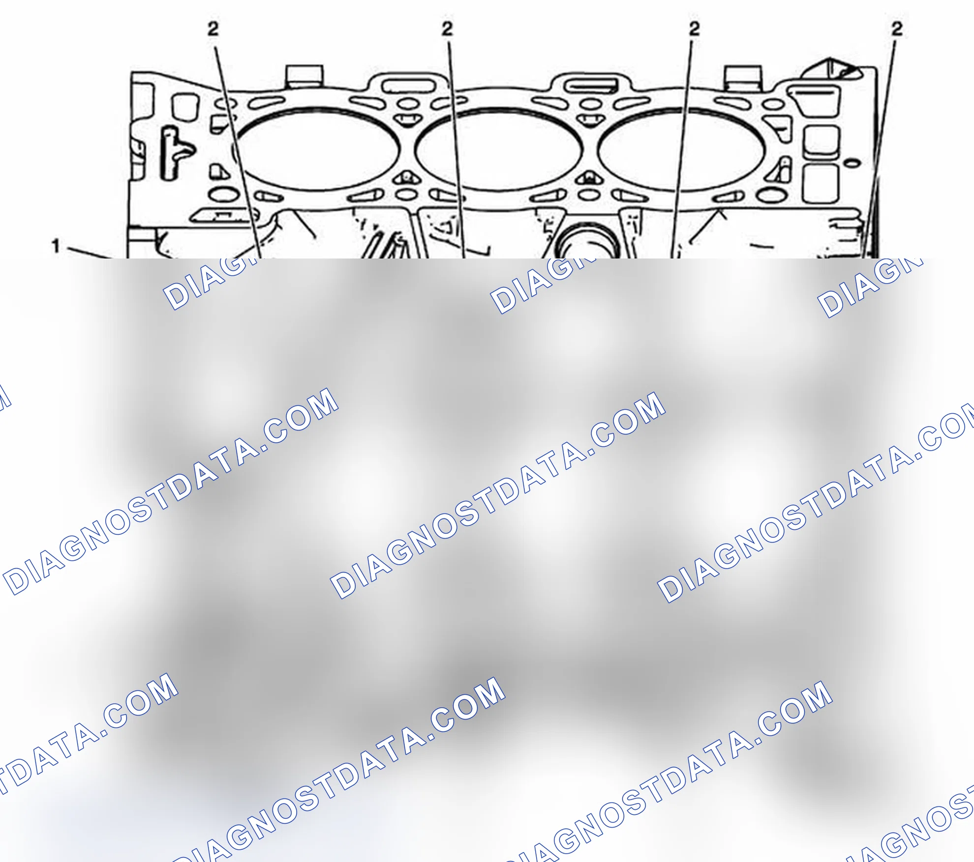Scheme 96: Engine Block Left Deck Face