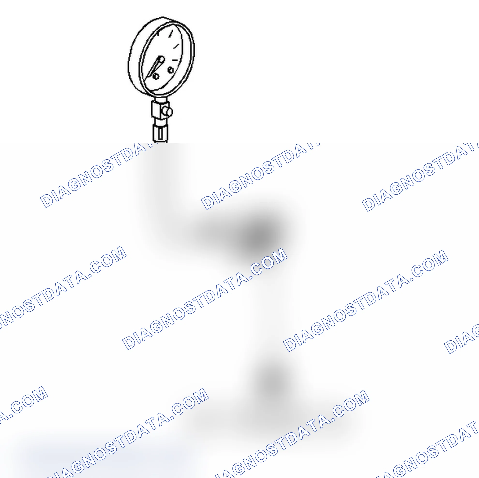 Scheme 13: Identifying Fuel Pressure Gauge J 34730-1A