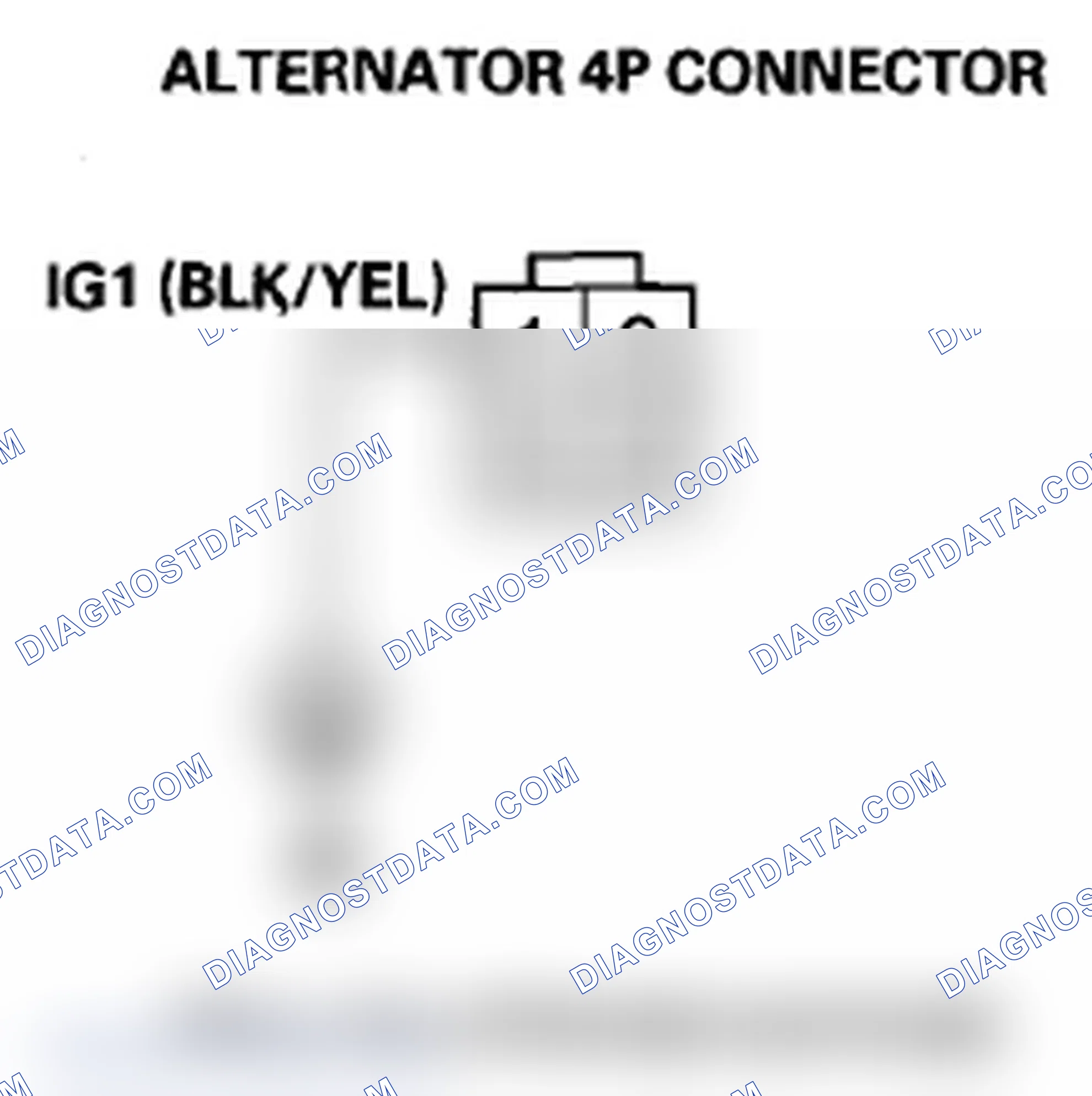 Scheme 137: DTC P16BC: Alternator FR Terminal Circuit/IGP Circuit Low Voltage