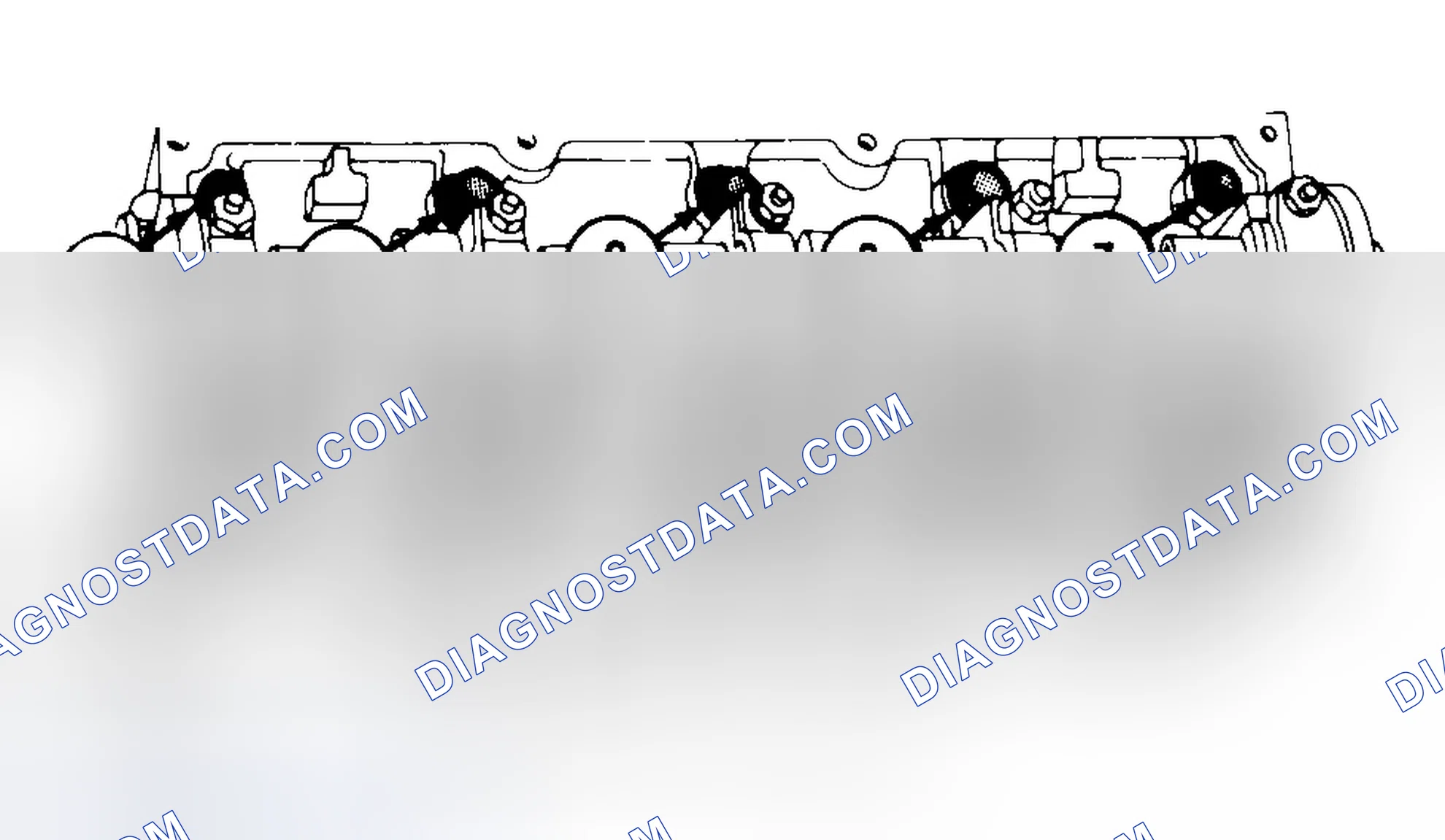 Scheme 7: Typical Cylinder Head Tightening or Loosening Sequence
