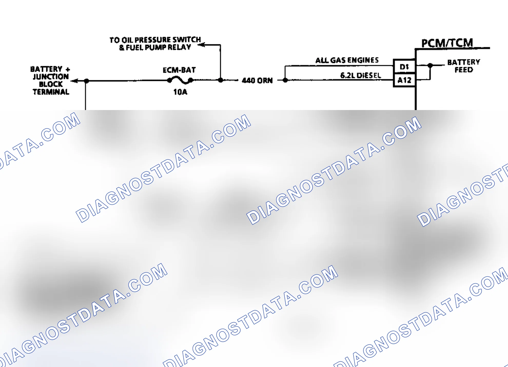 Scheme 368: CHART A-1 - NO TRANS/SERVICE ENGINE SOON LIGHT