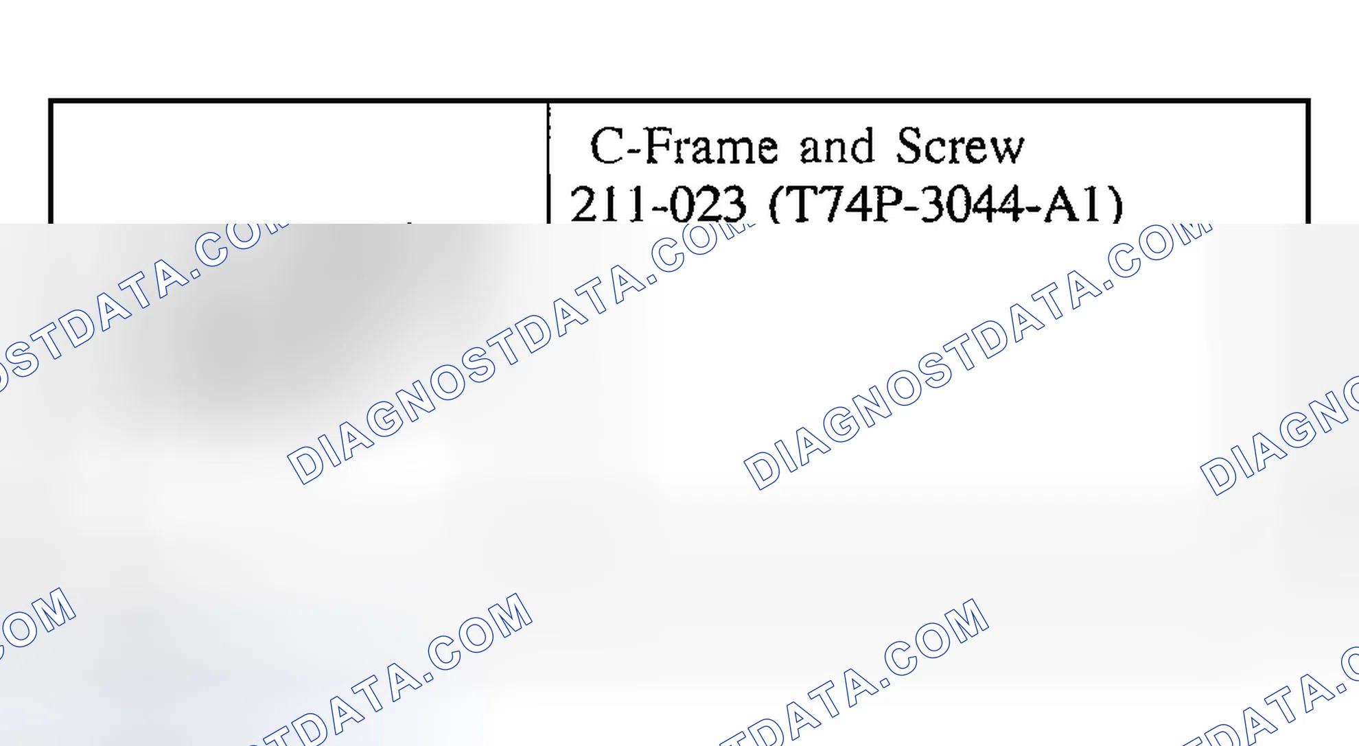 Scheme 56: Special Tool(s)