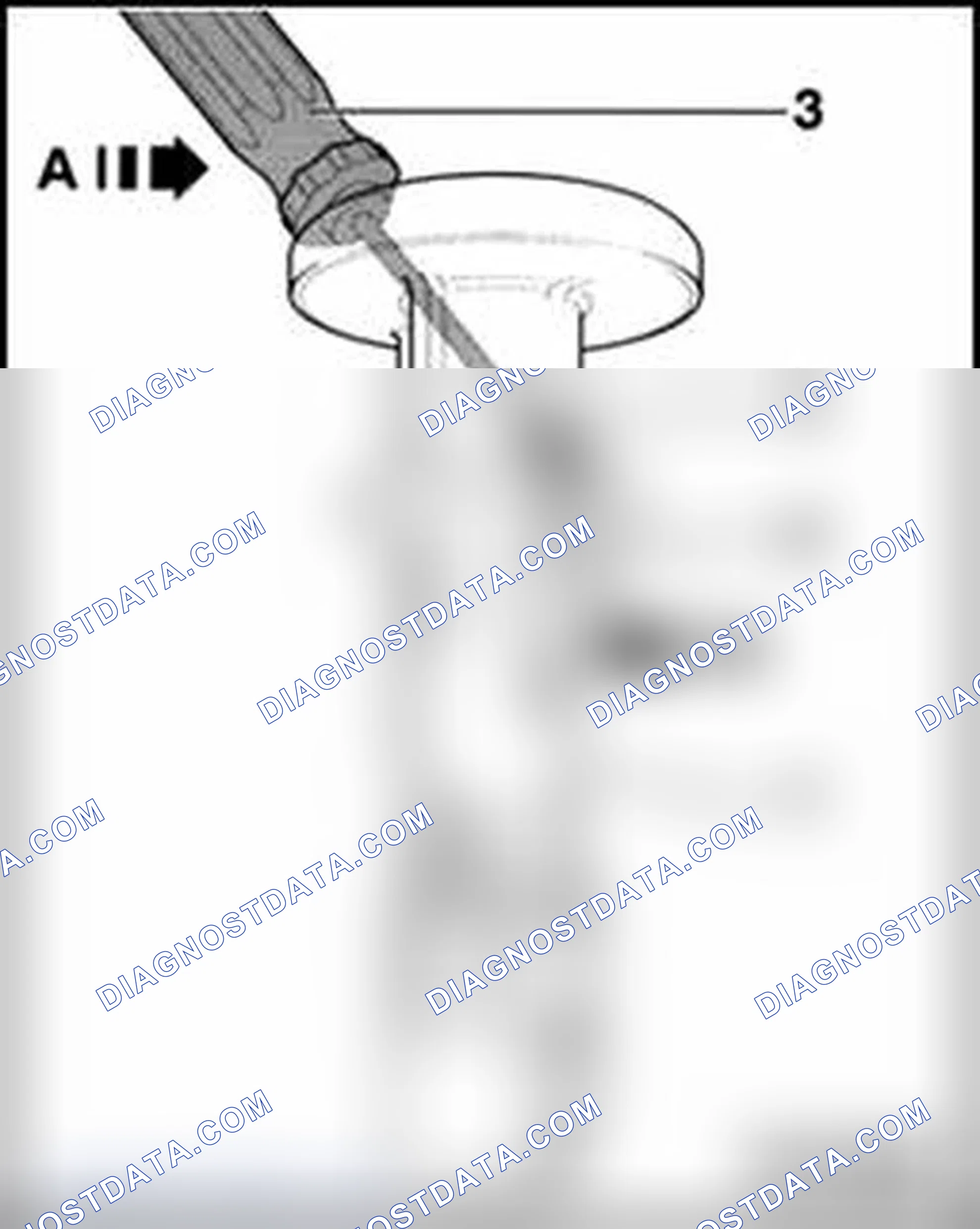 Scheme 256: Head restraint guides, removing and installing