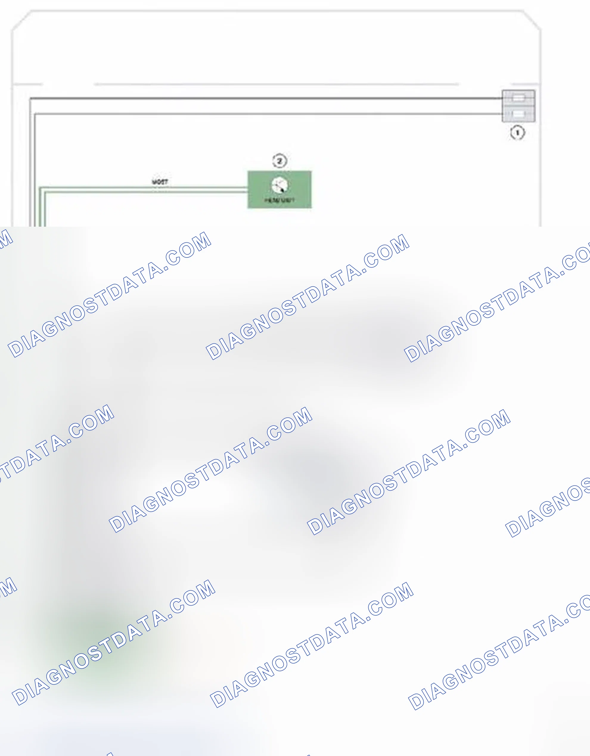 Scheme 2: Combox audio interface (options 6FL and 6NF)