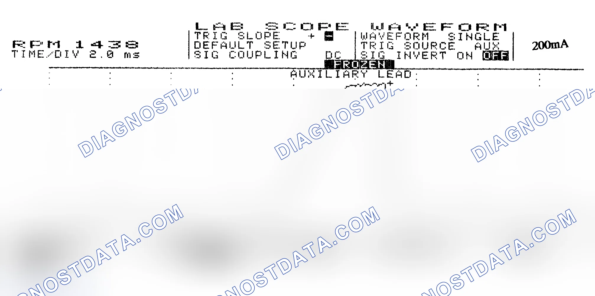 Scheme 15: Single Injector w/Normal Current Flow - Current Pattern