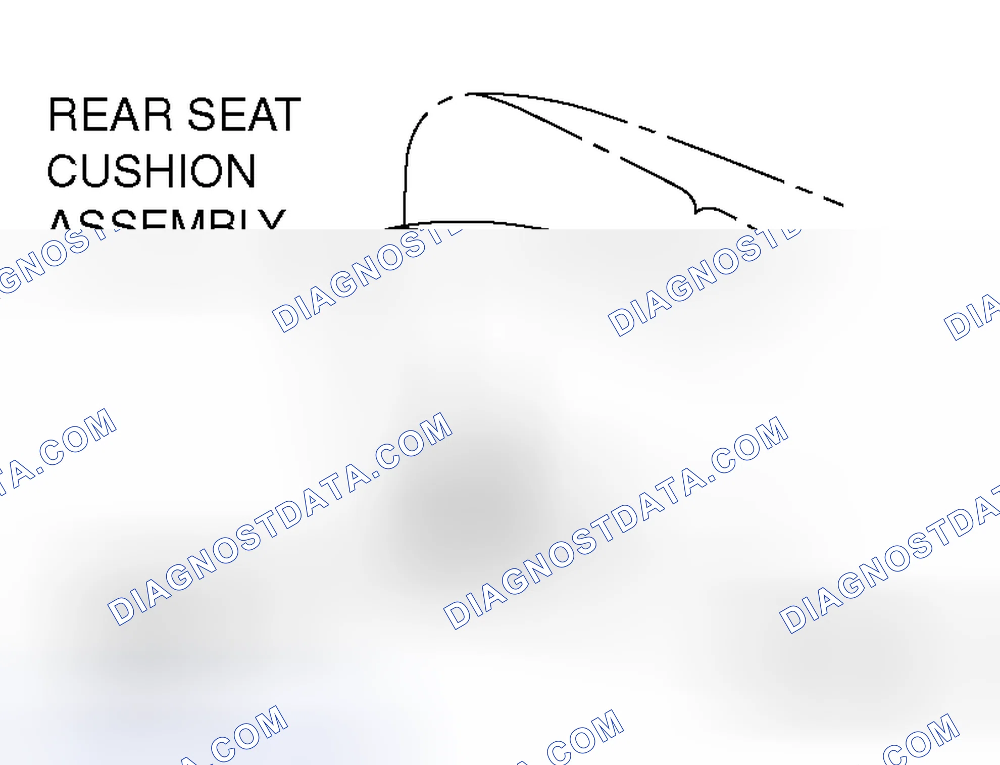 Scheme 59: << A >> INSTALLATION OF REAR SEAT CUSHION ASSEMBLY