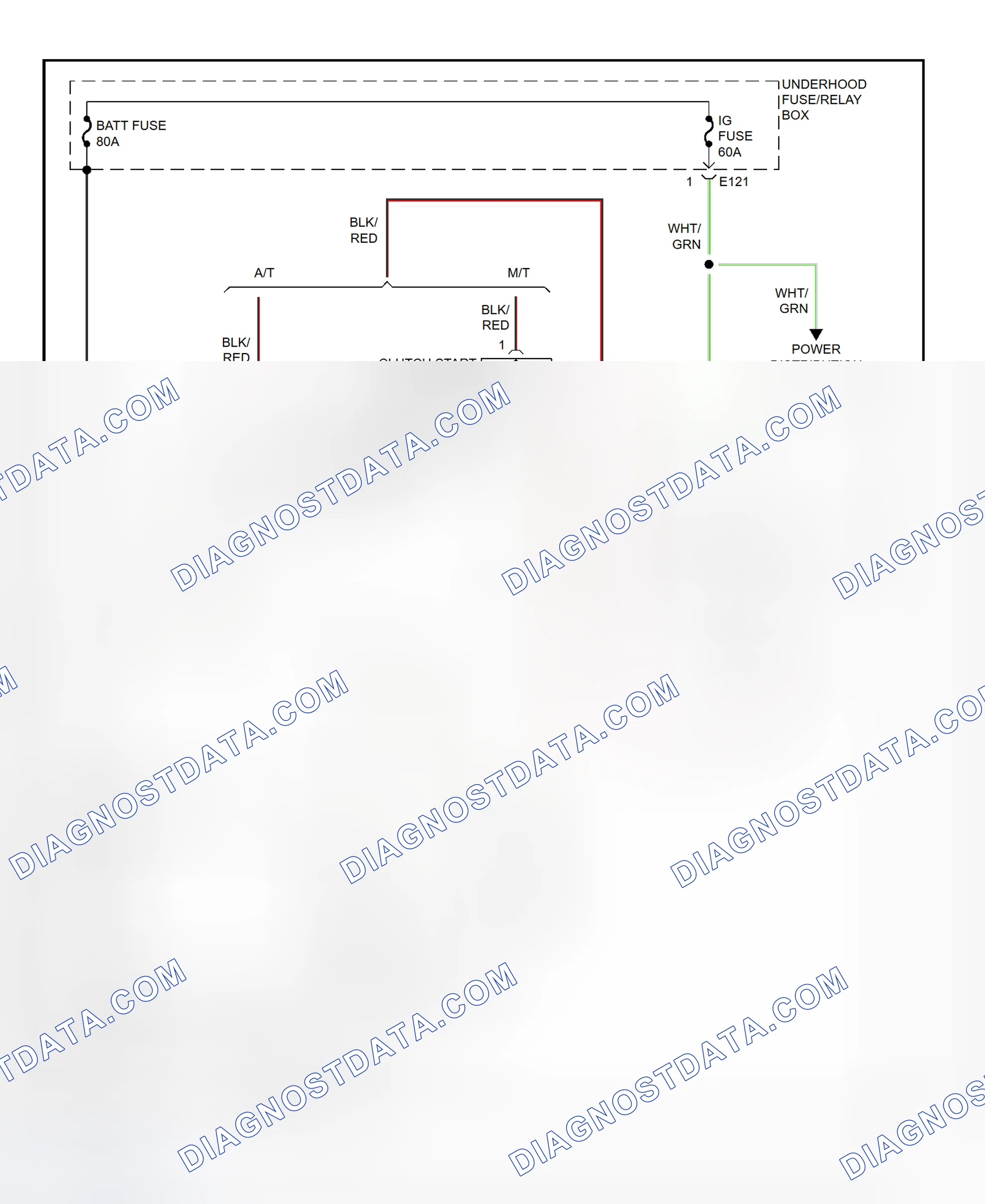 Scheme 2: Starting System Wiring Diagram (Grand Vitara)