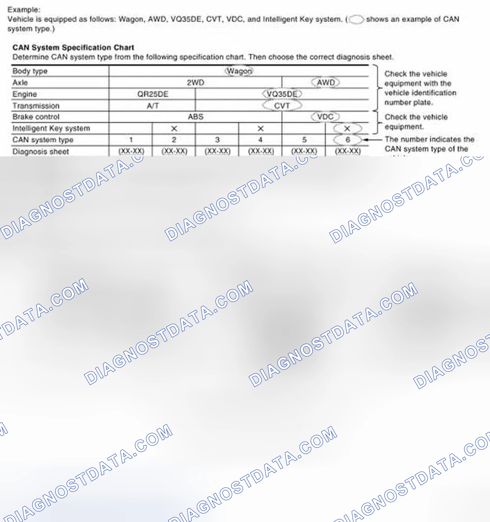 Scheme 1: CAN System Type Specification Chart (Style A)