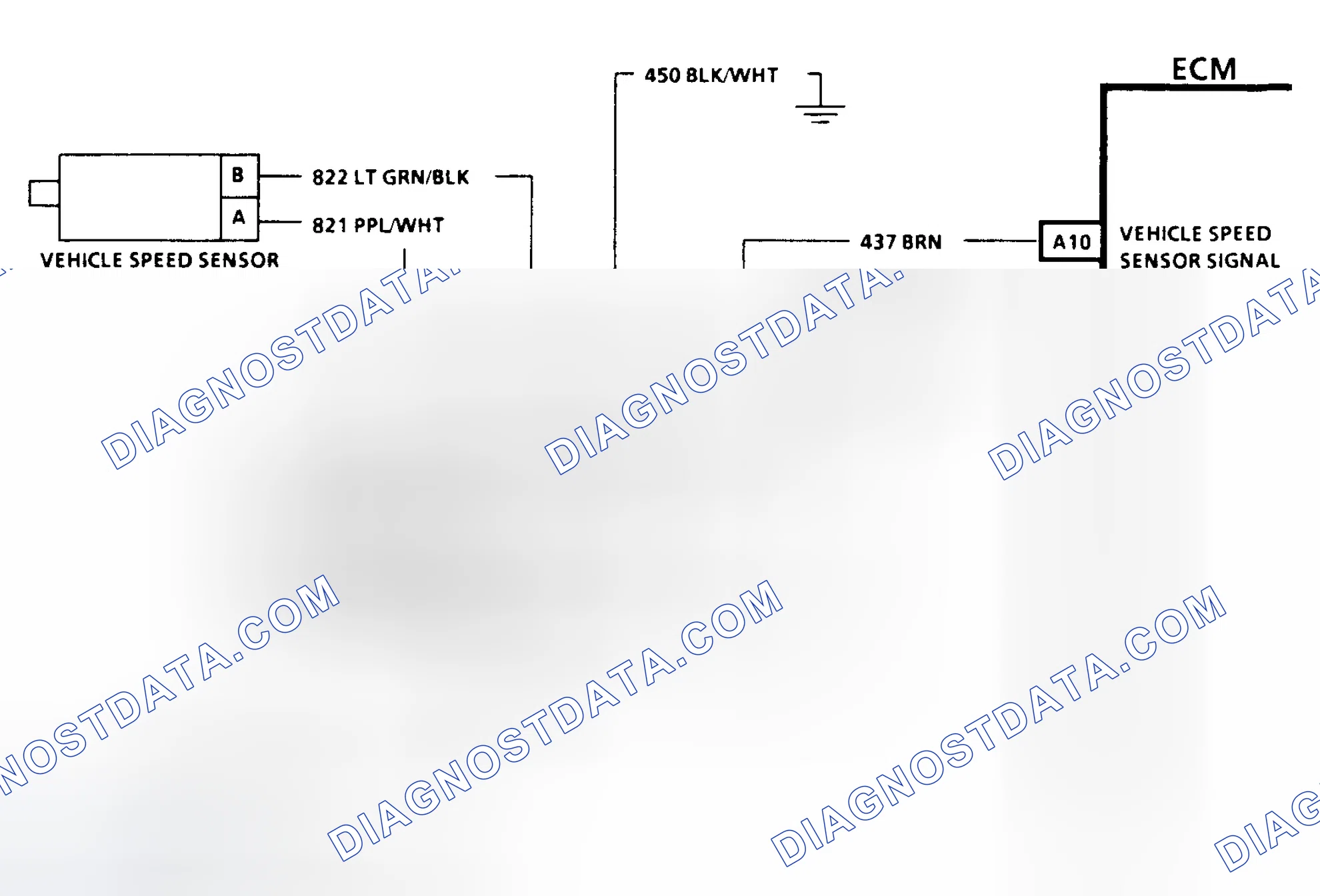 Scheme 91: Code 24 Schematic (C & K Series W/O 4L80-E Trans.) Vehicle Speed Sensor