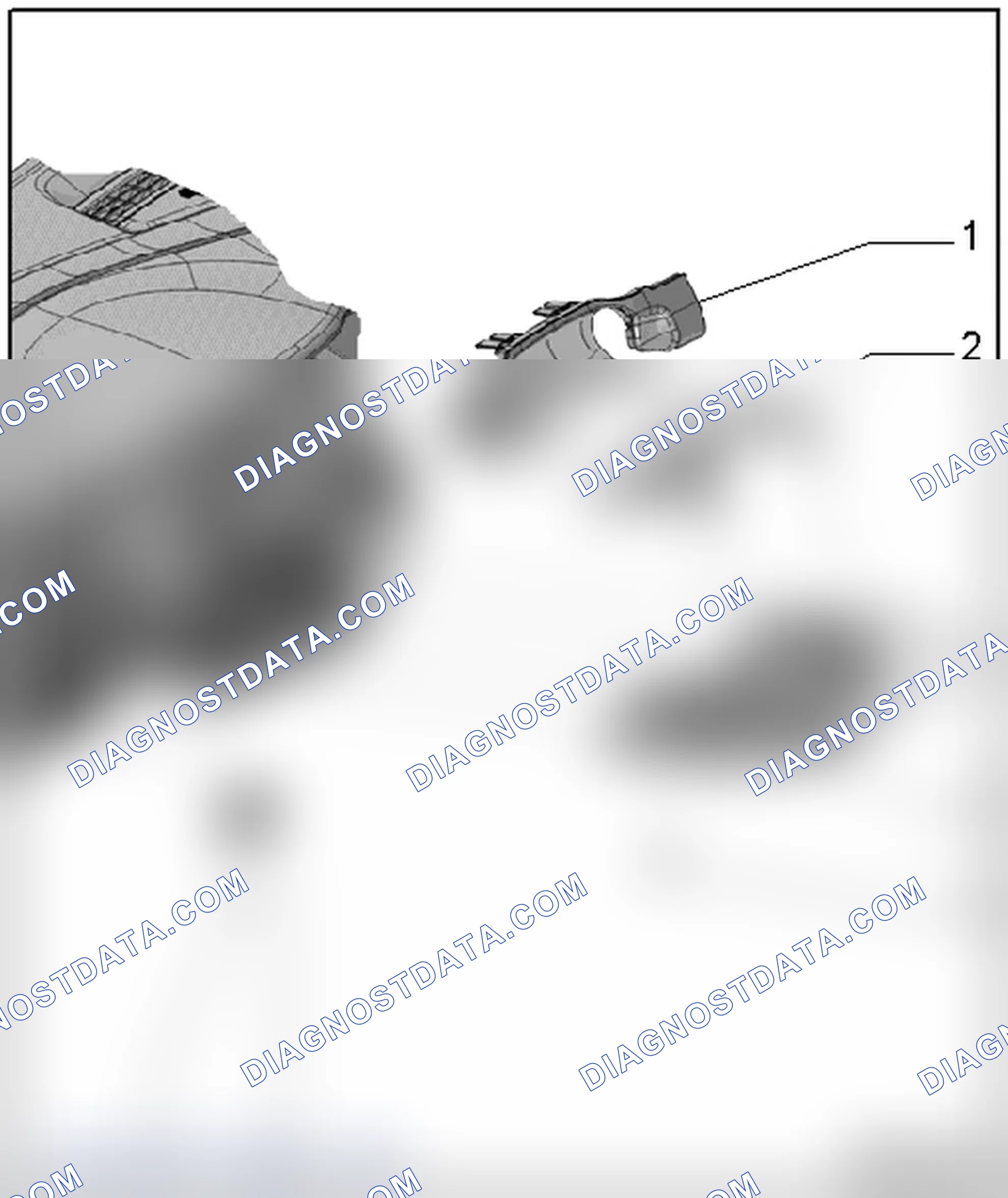 Scheme 12: STEERING COLUMN SWITCH MODULE TRIM OVERVIEW