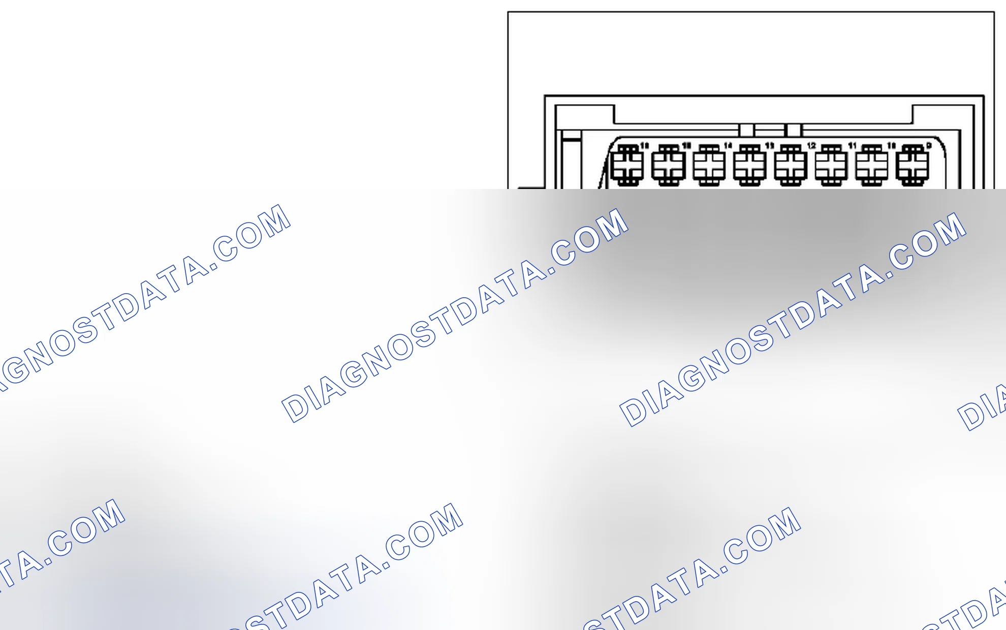 Scheme 120: Data link connector, design - GF54.22-P-2100-02T