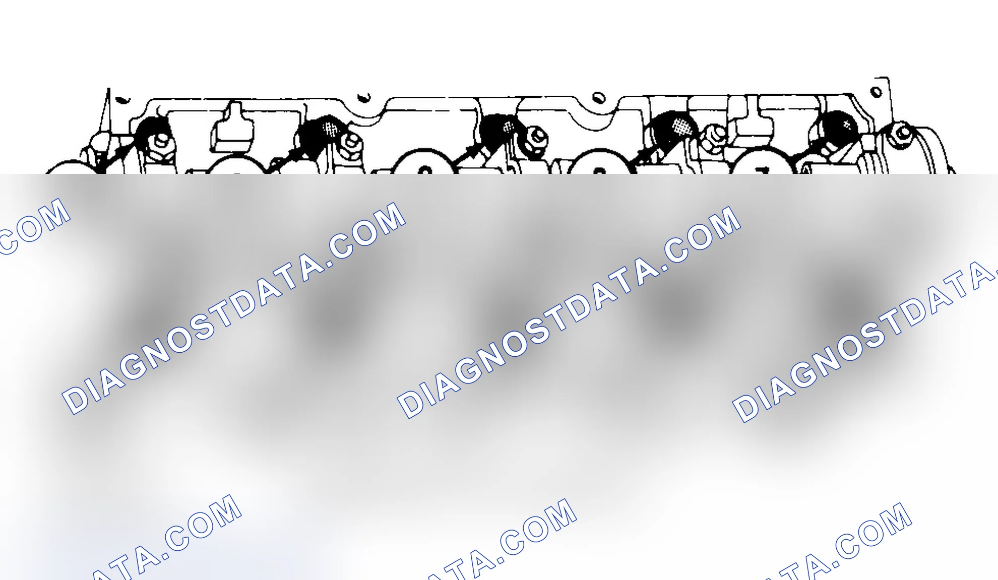 Scheme 3: Typical Cylinder Head Tightening or Loosening Sequence