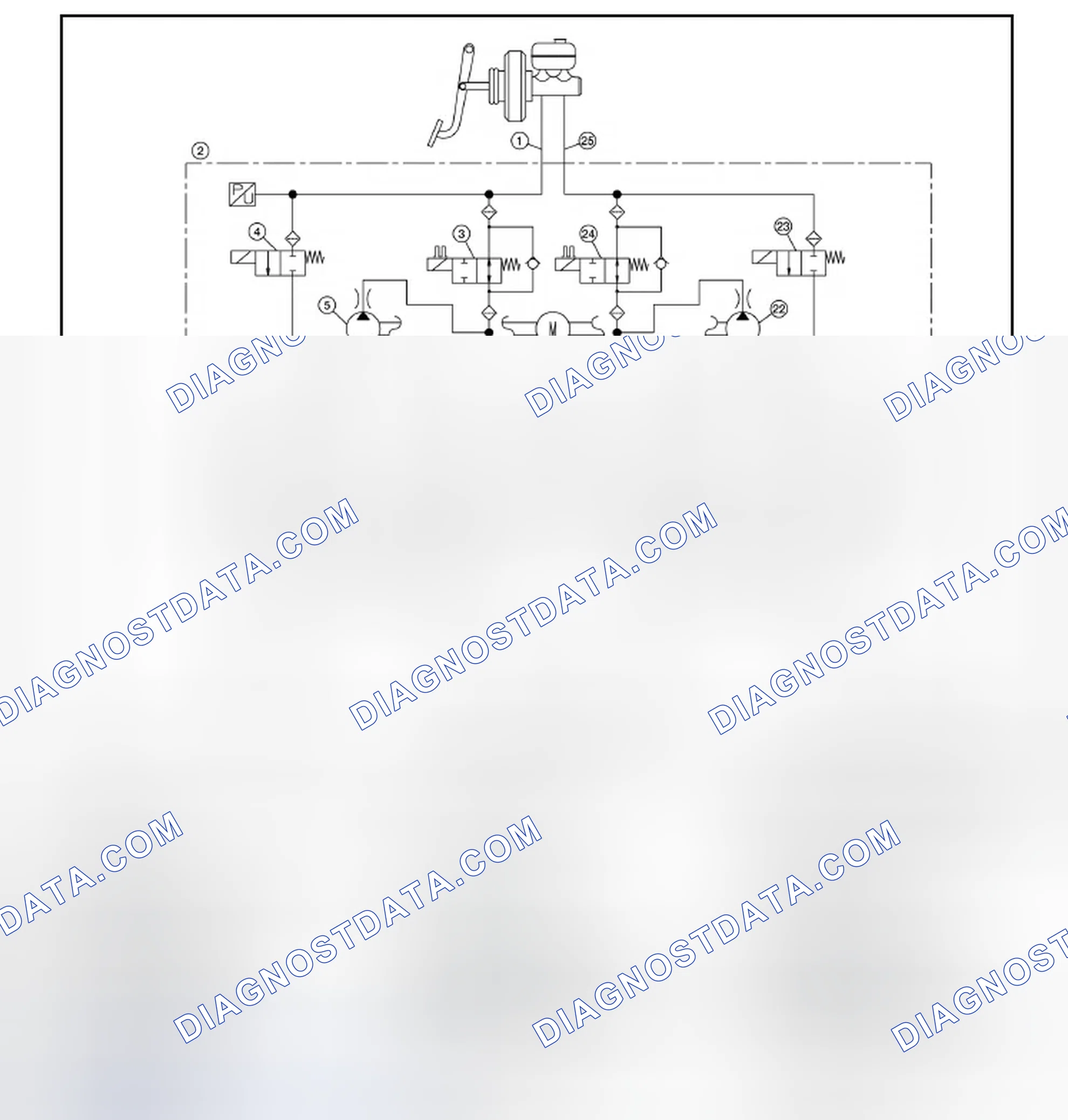 Scheme 6: Hydraulic Circuit Diagram