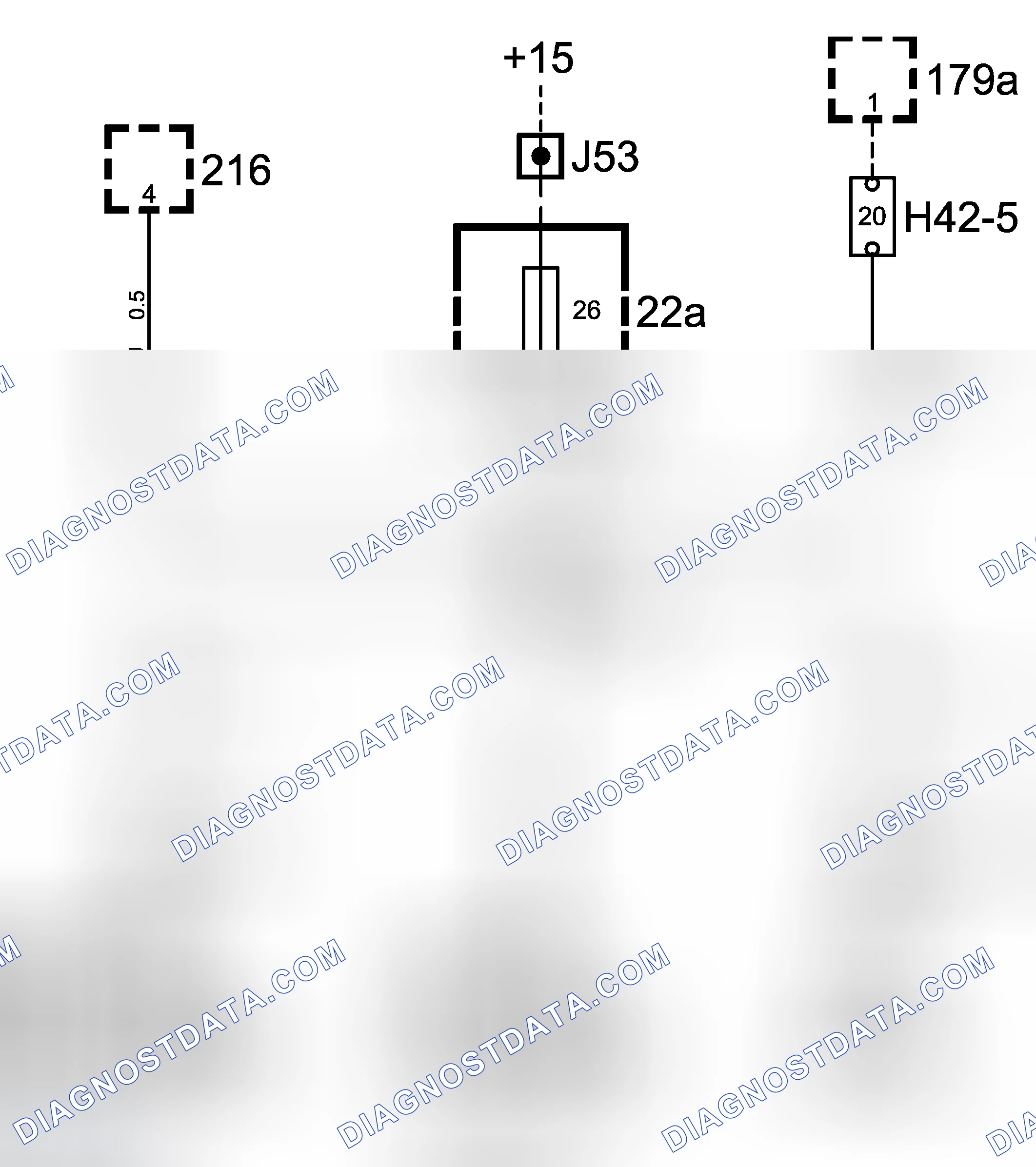 Scheme 55: Crimp Connection J142, Instrument Harness