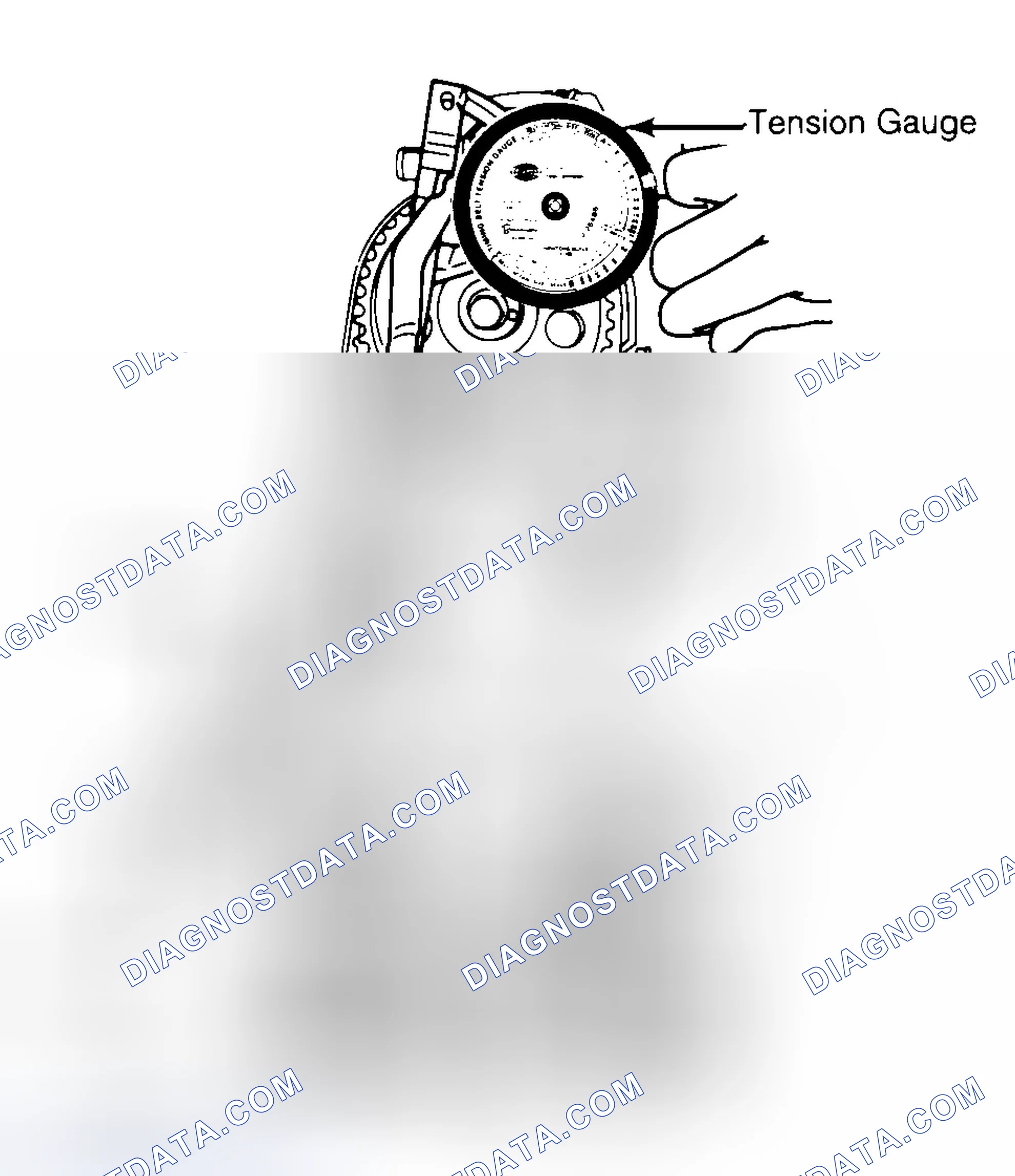 Scheme 3: Adjusting Typical Timing Belt Tension