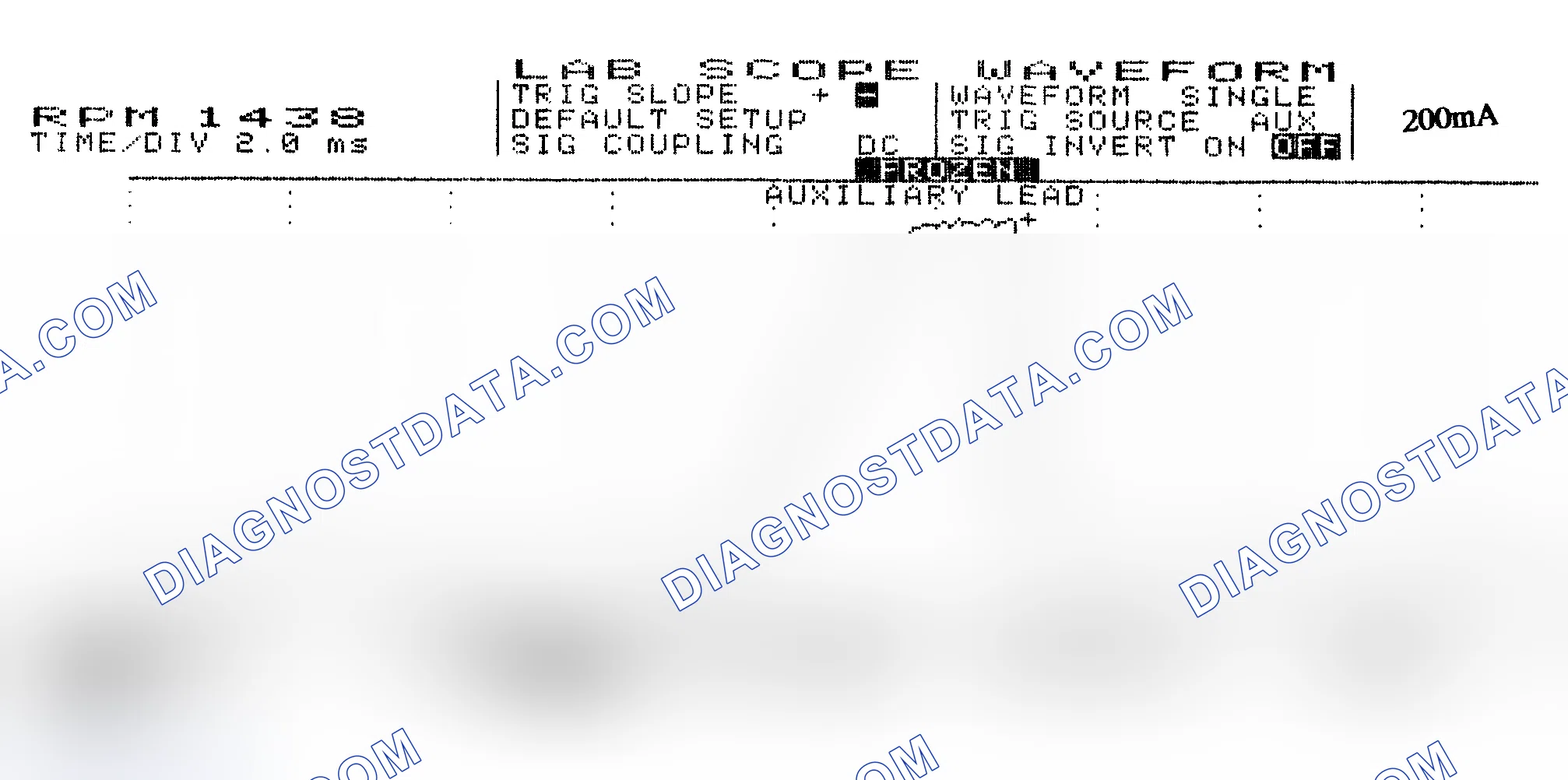Scheme 15: Single Injector w/Normal Current Flow - Current Pattern