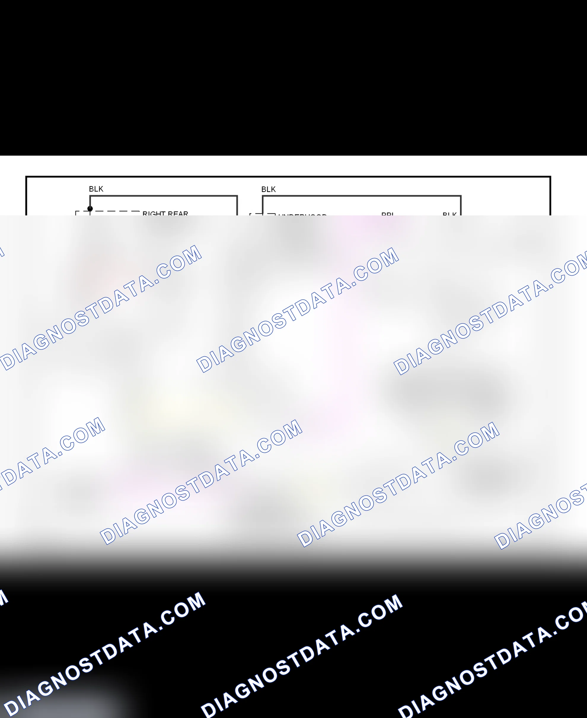 Fig. 17: Starting System Wiring Diagram (Aurora & Riviera)
