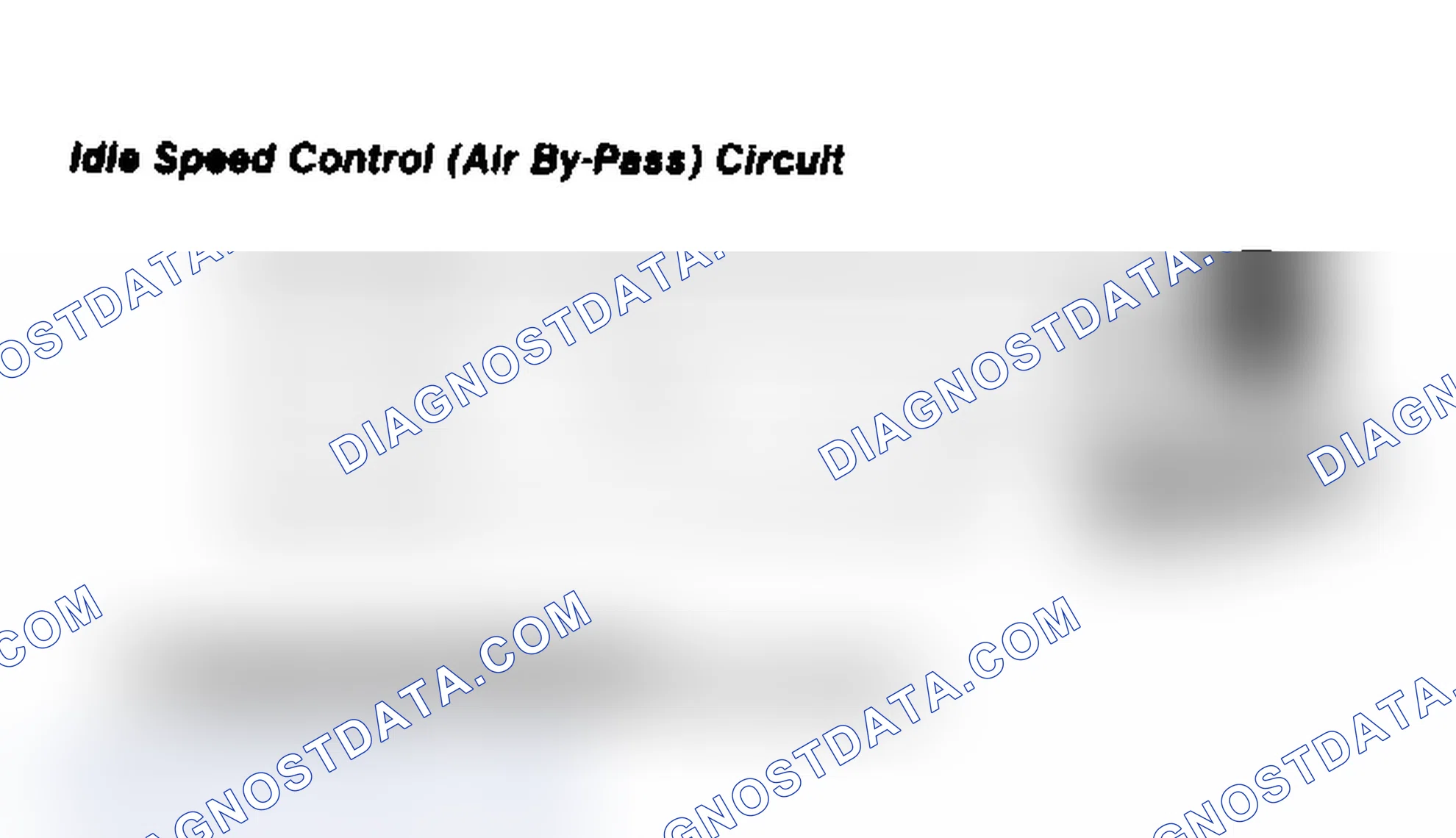 Scheme 70: Idle Speed Control (Air By-Pass) Circuit