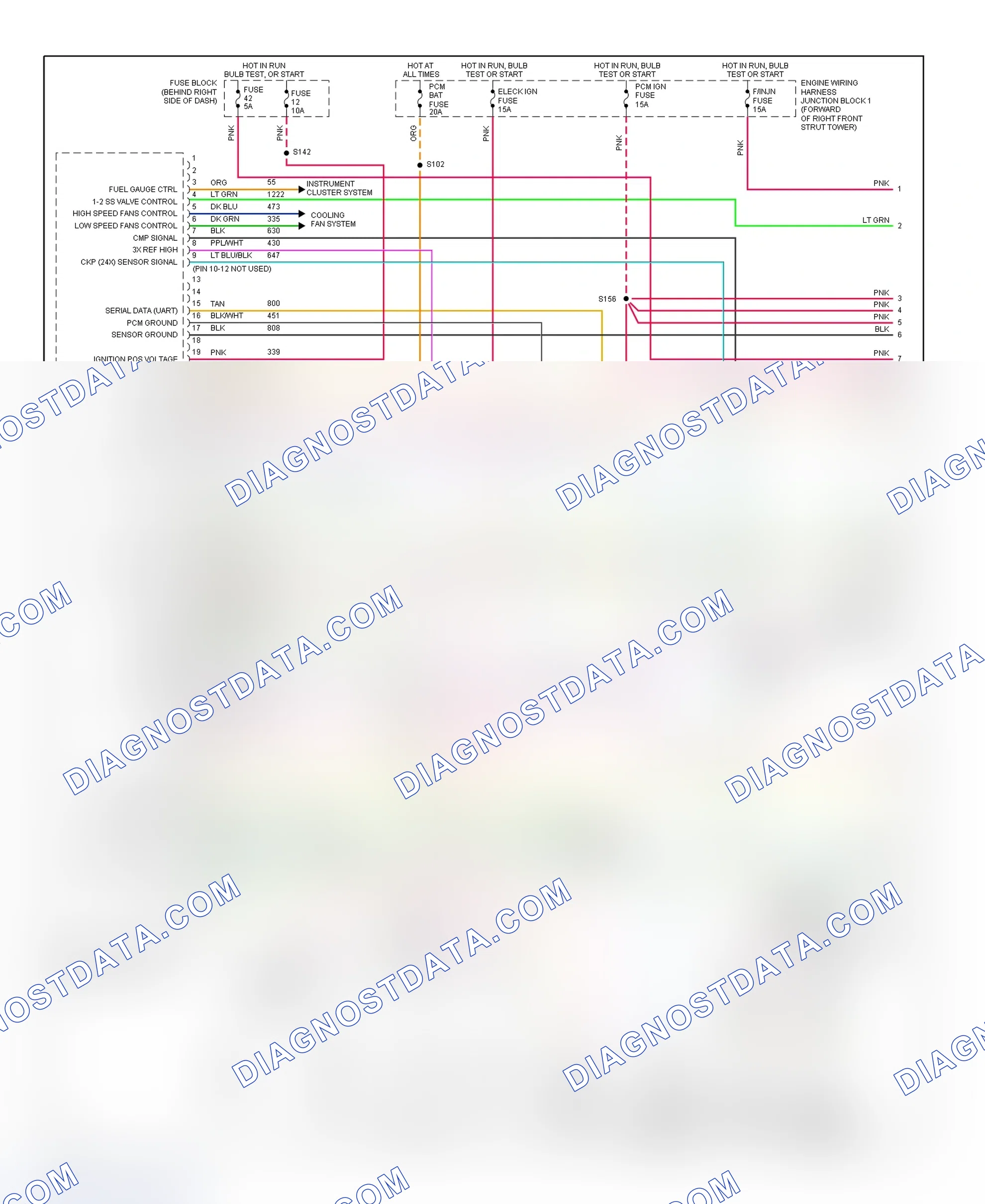 Scheme 130: PCM Wiring Diagram (Lumina & Monte Carlo - 3.1L - 1 Of 4)
