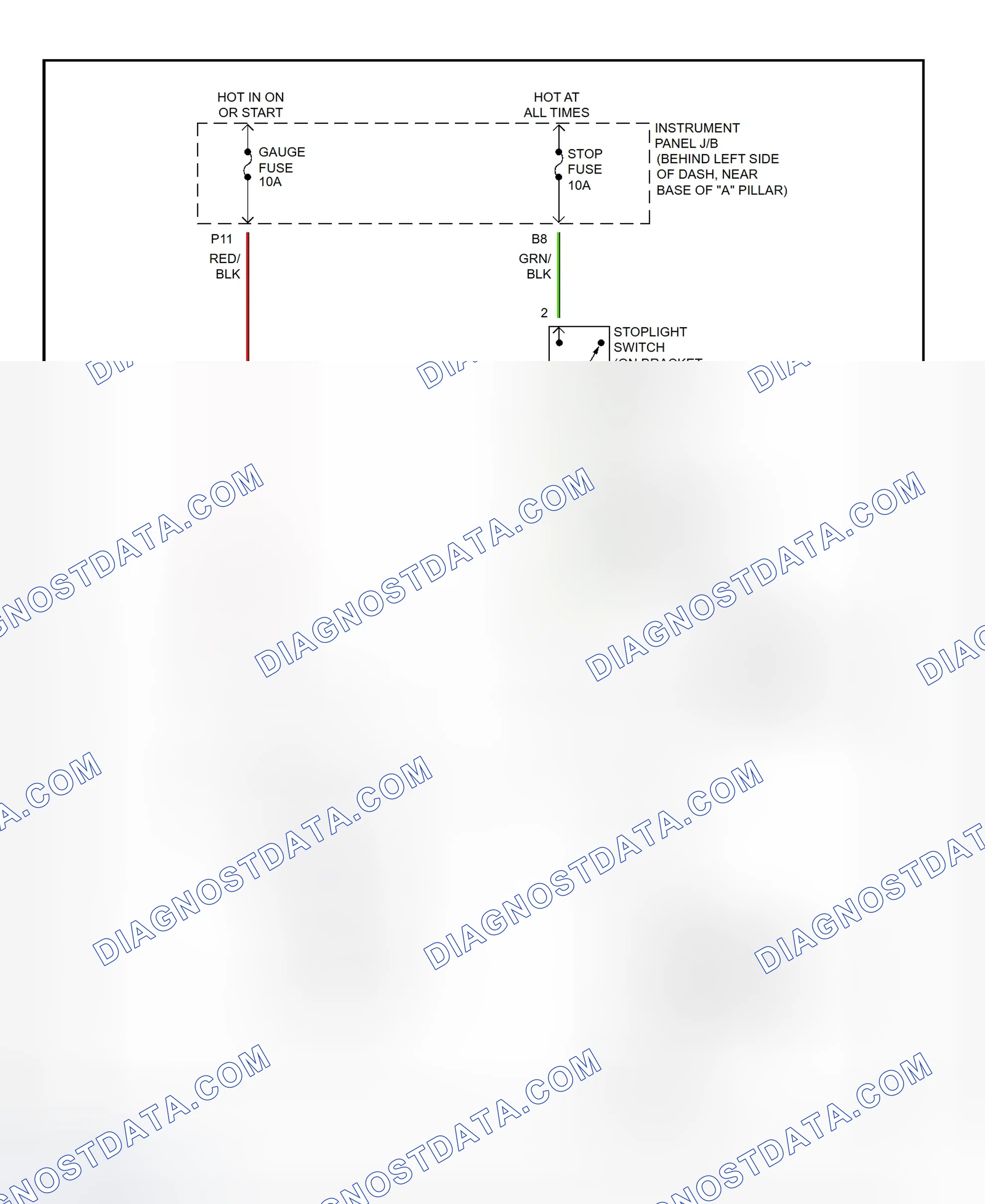 Scheme 164: Shift Lock System Wiring Diagram (Toyota ECHO)