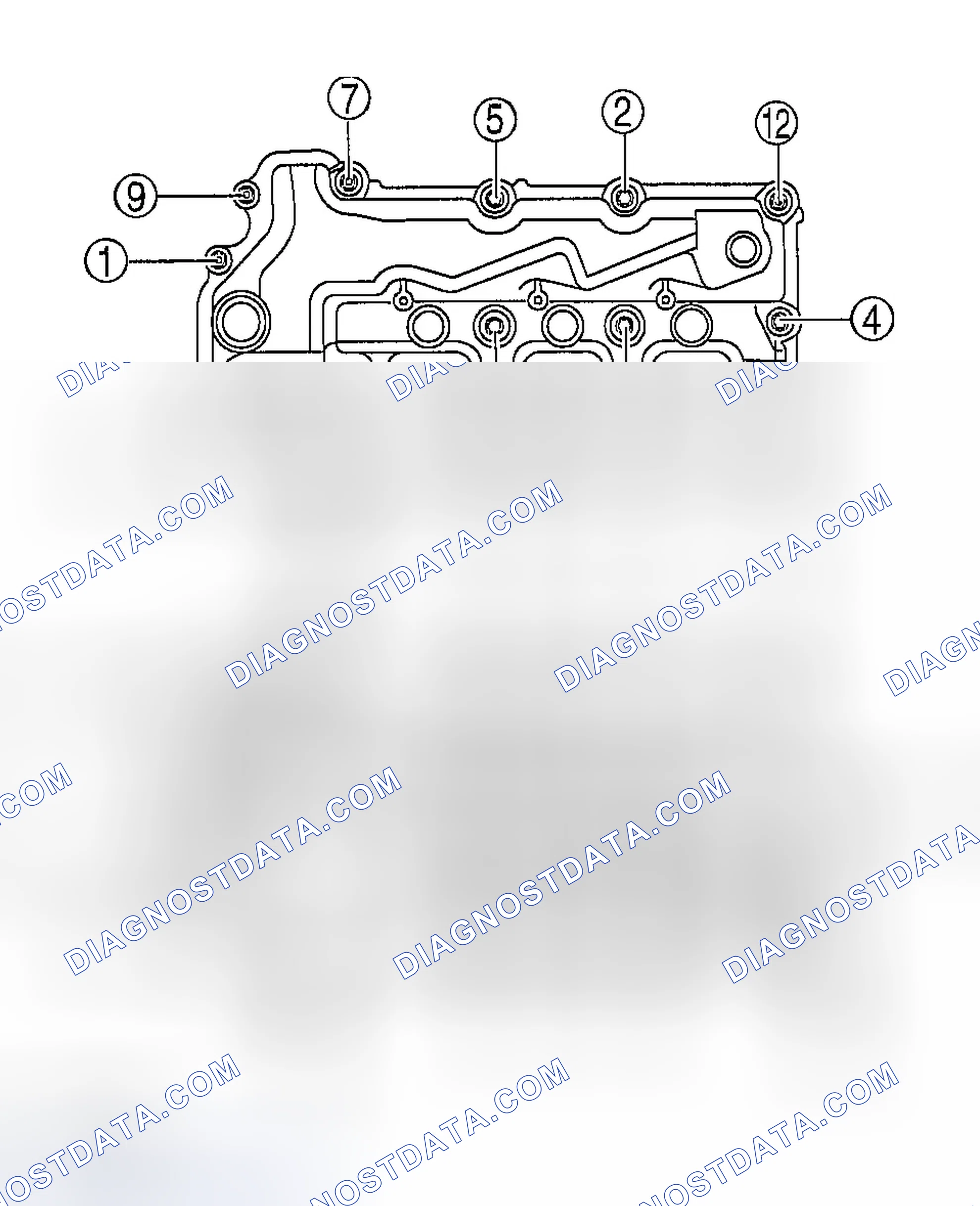Scheme 248: CYLINDER HEAD COVER DISASSEMBLY NOTE