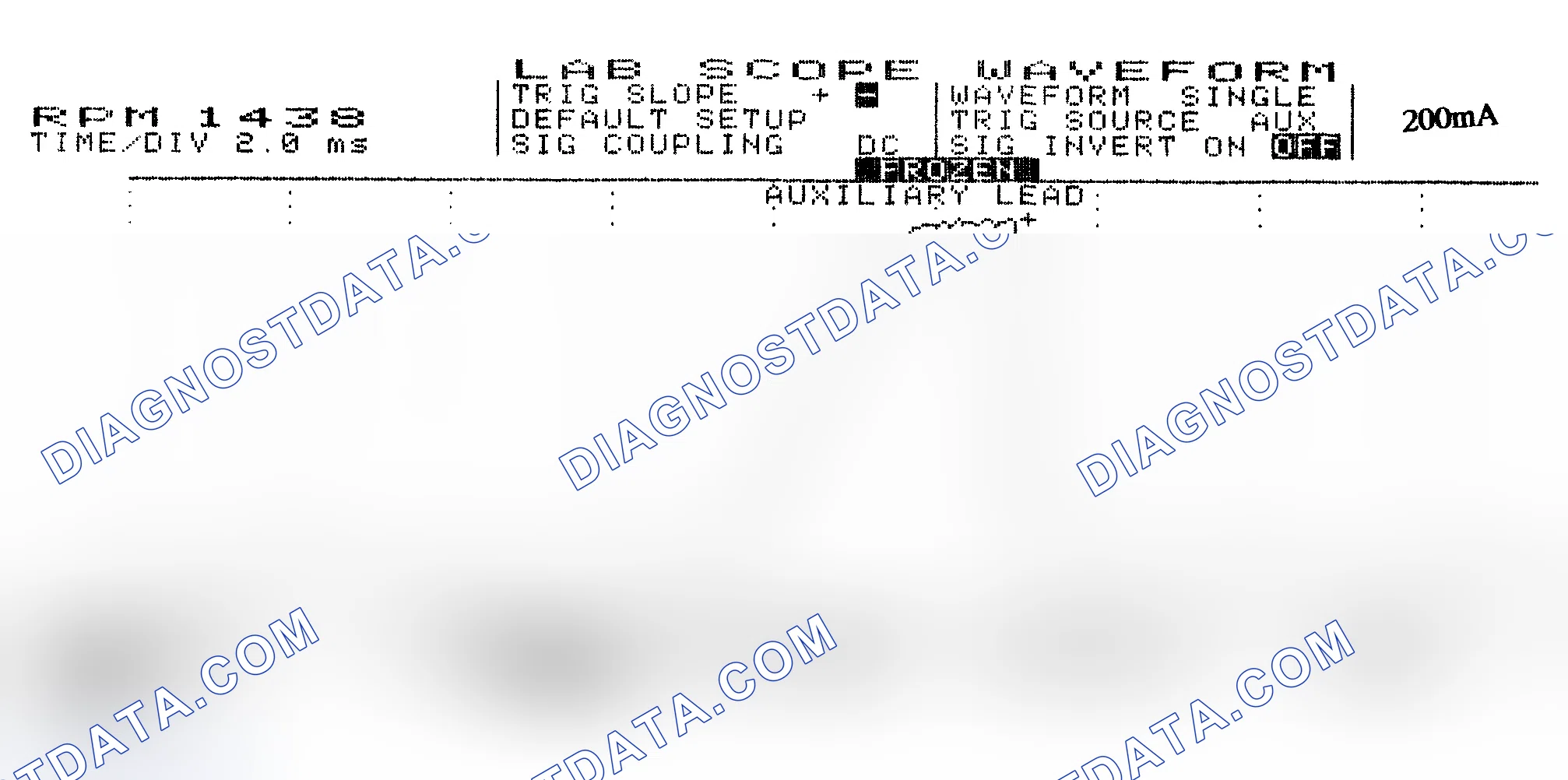 Scheme 15: Single Injector w/Normal Current Flow - Current Pattern