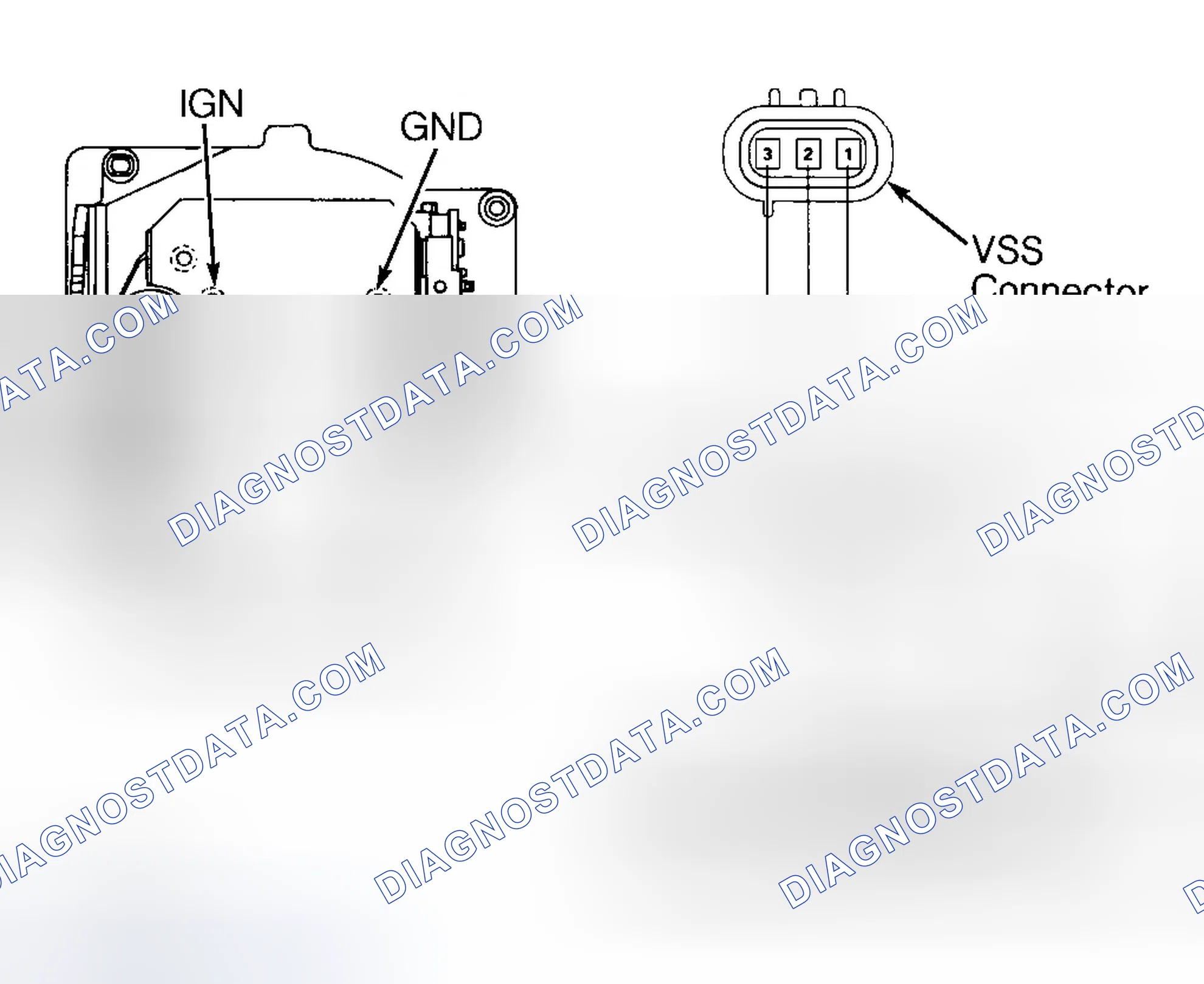 Scheme 119: VEHICLE SPEED SENSOR (VSS)