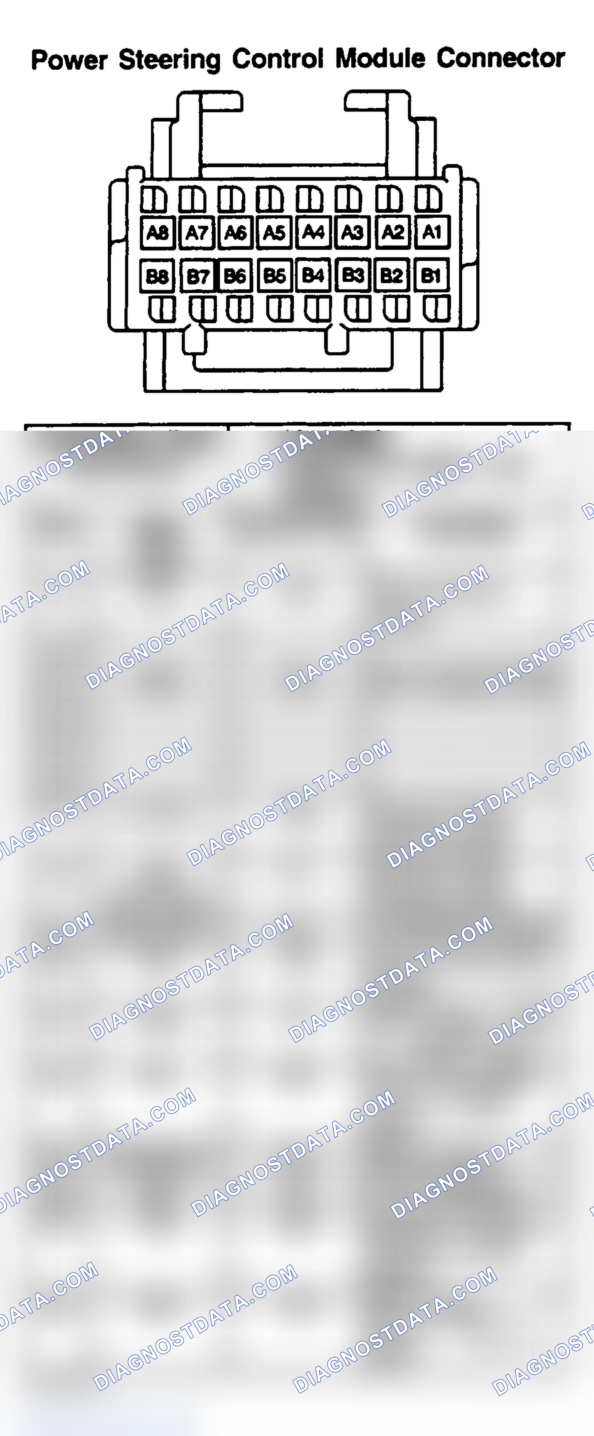Scheme 223: POWER STEERING CONTROL MODULE