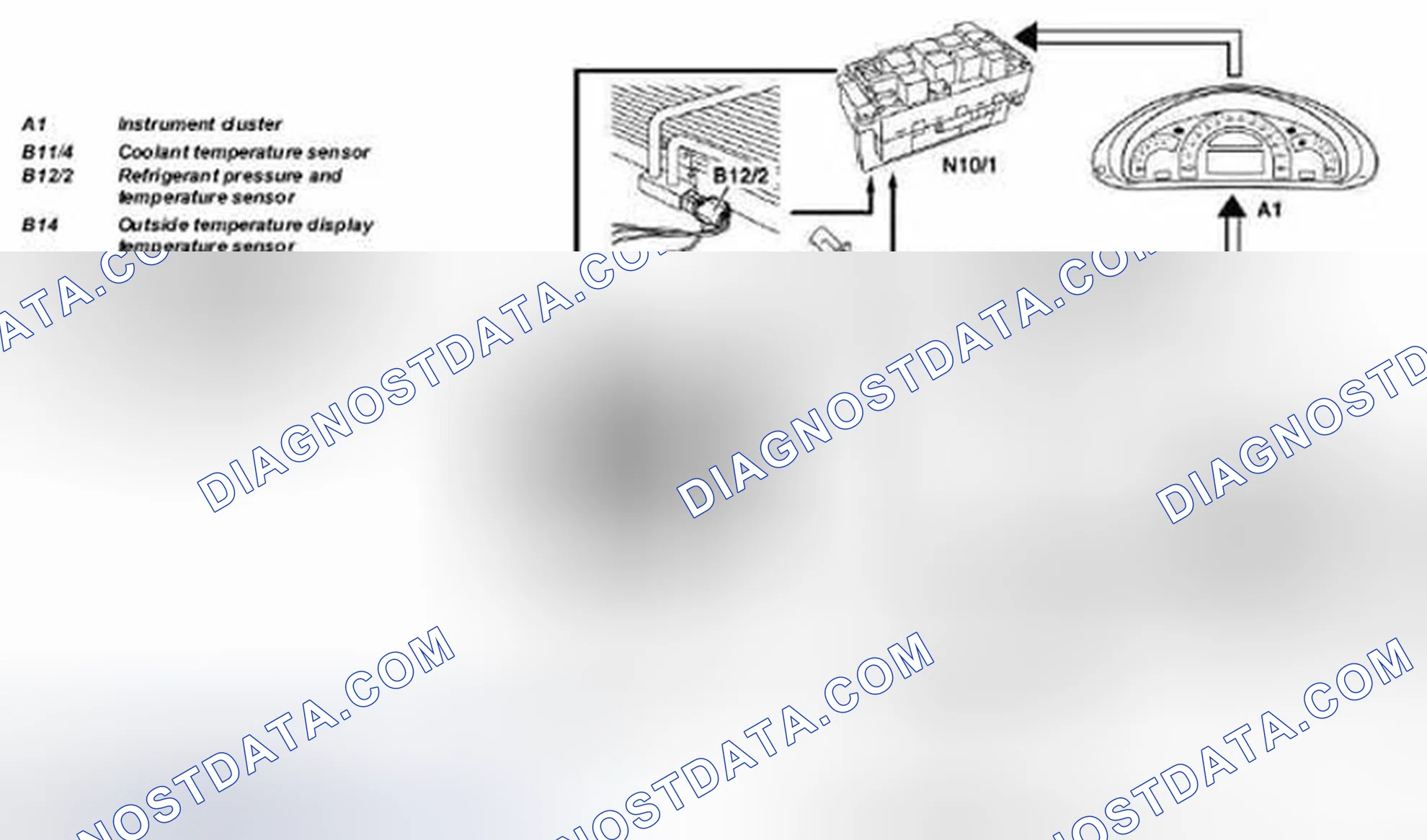 Scheme 70: Identifying Actuation Of Engine And Air Conditioning Electric Suction Fan With Integrated Control (M4/7)