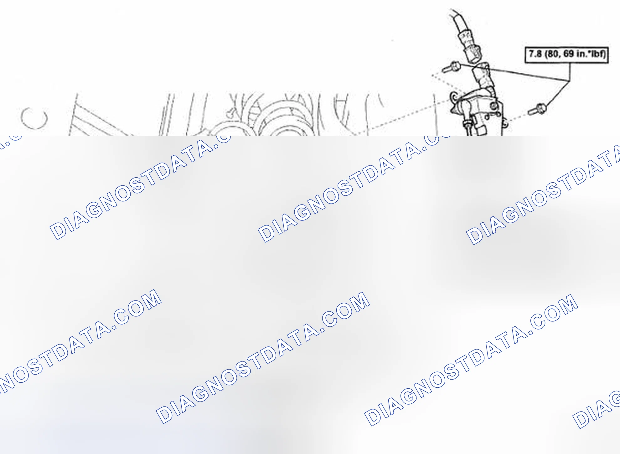 Scheme 195: Identifying Front Height Control Sensor Sub-Assembly LH With Torque Specifications