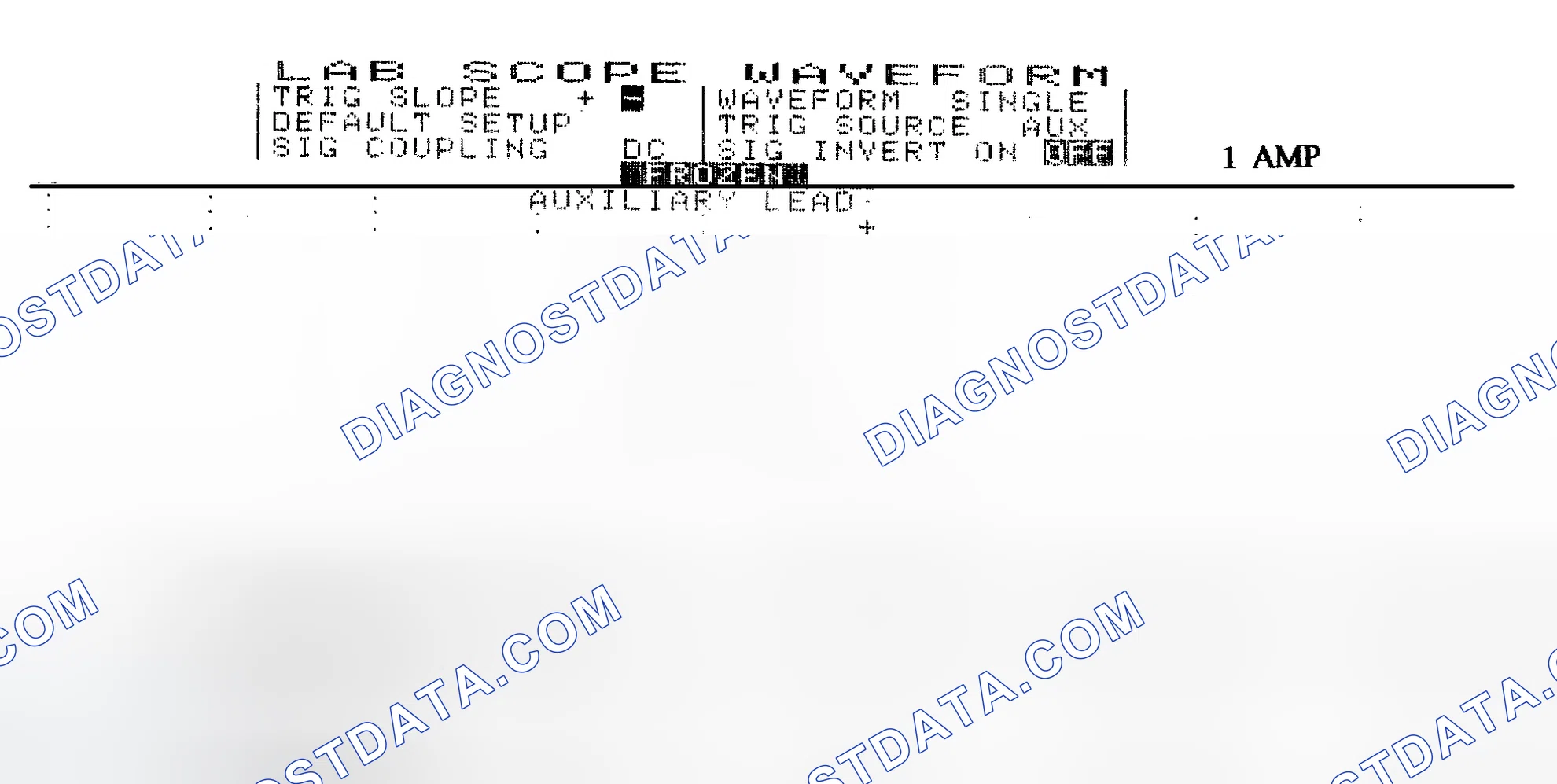 Scheme 20: Single Injector w/Normal Current Flow - Current Pattern