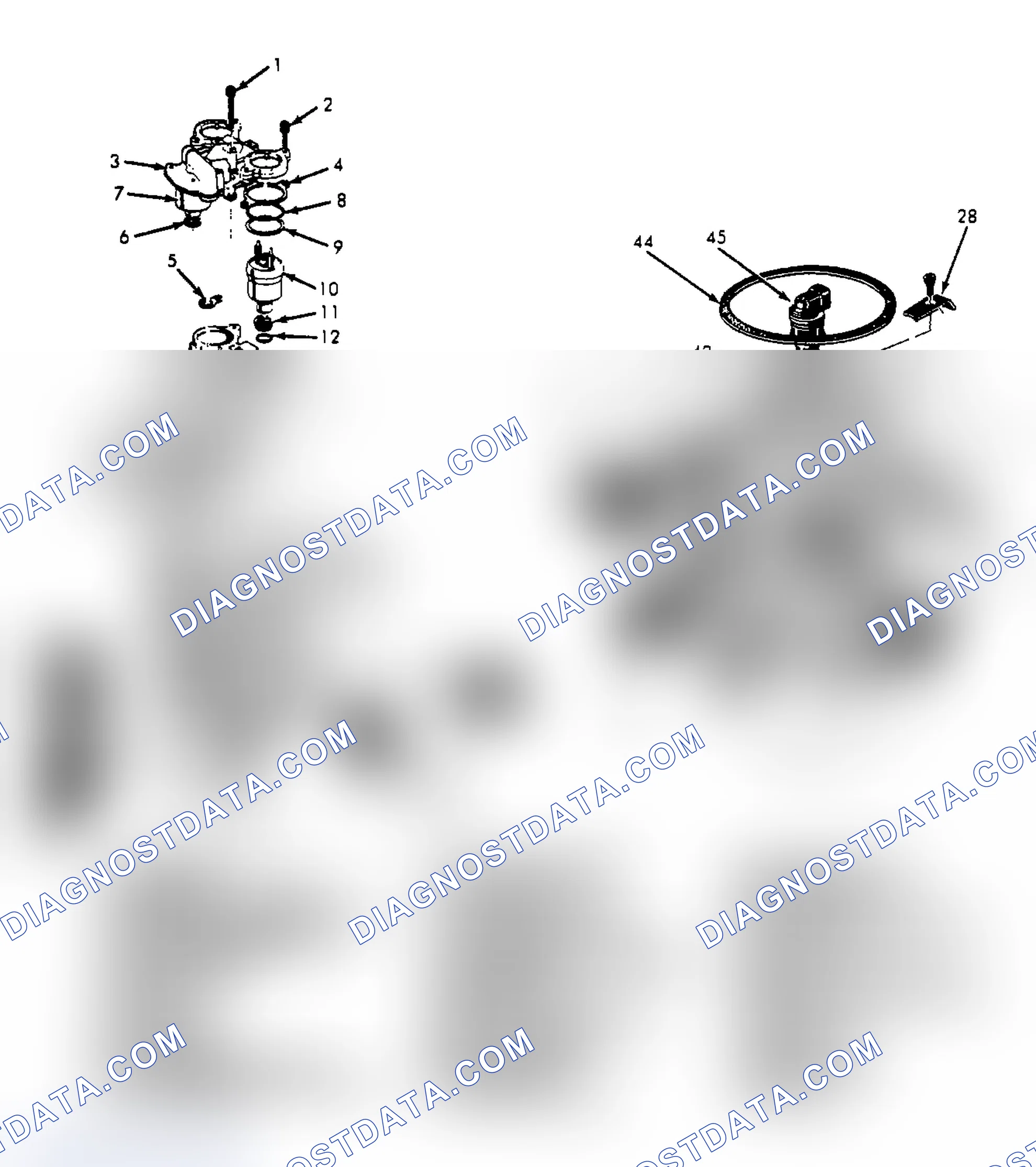 Scheme 3: Fuel Meter Assembly (Model 700)