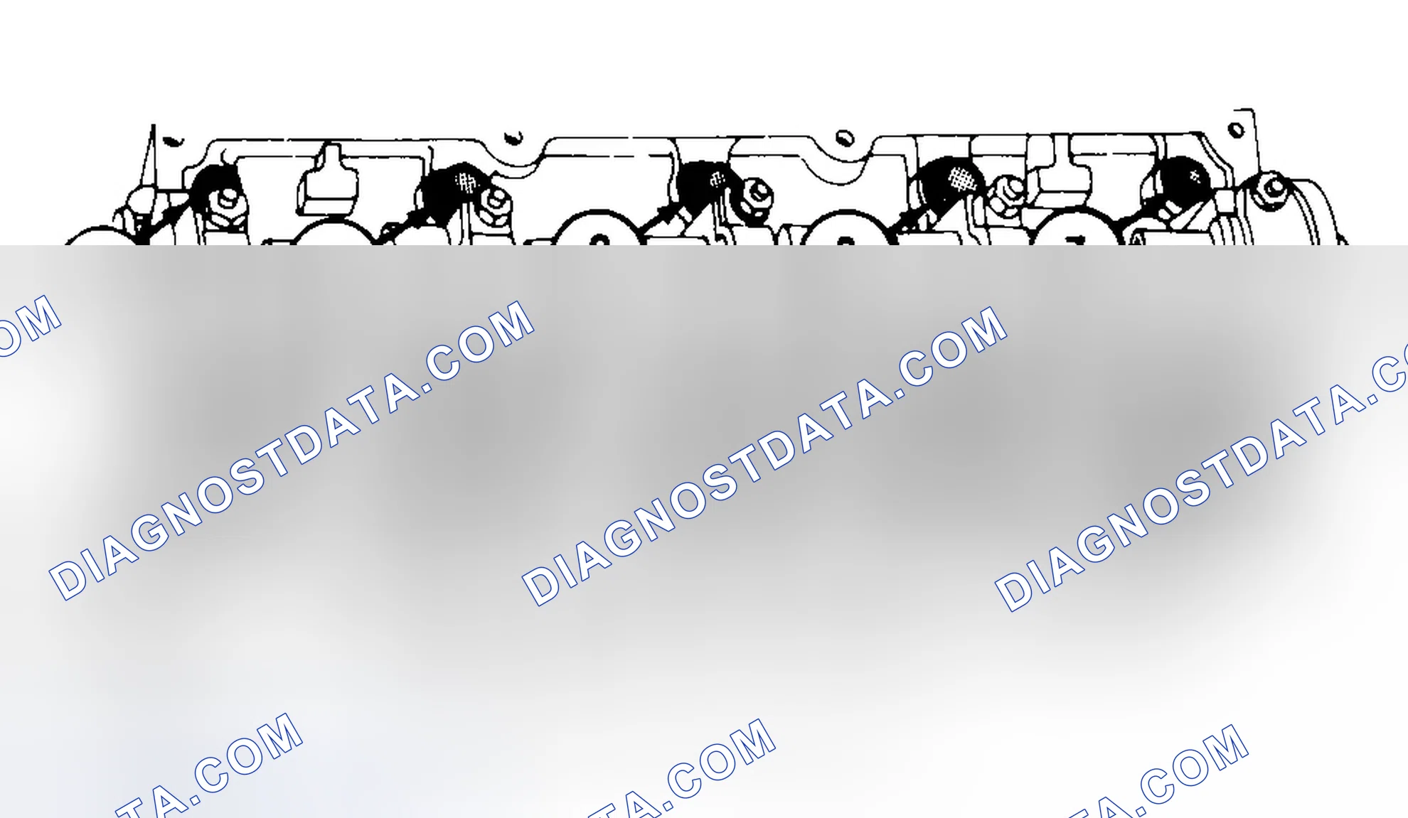 Scheme 7: Typical Cylinder Head Tightening or Loosening Sequence