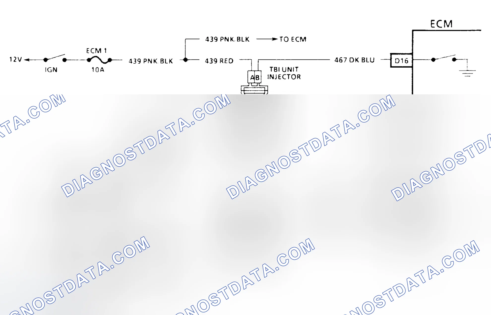 Scheme 115: Code 42 Schematic (2.5L) Electronic Spark Timing
