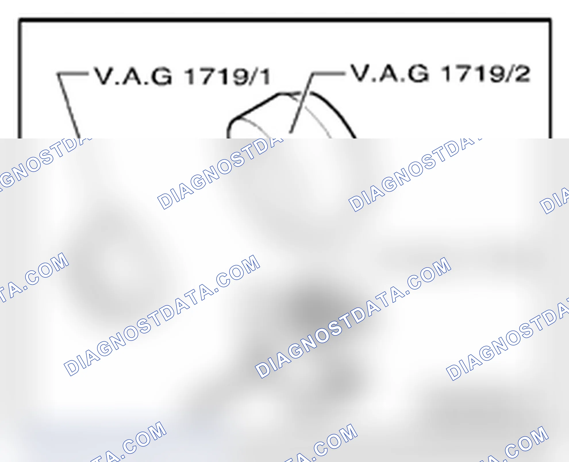 Scheme 56: Puller for A/C clutch V.A.G 1719 (for "Zexel" compressor)