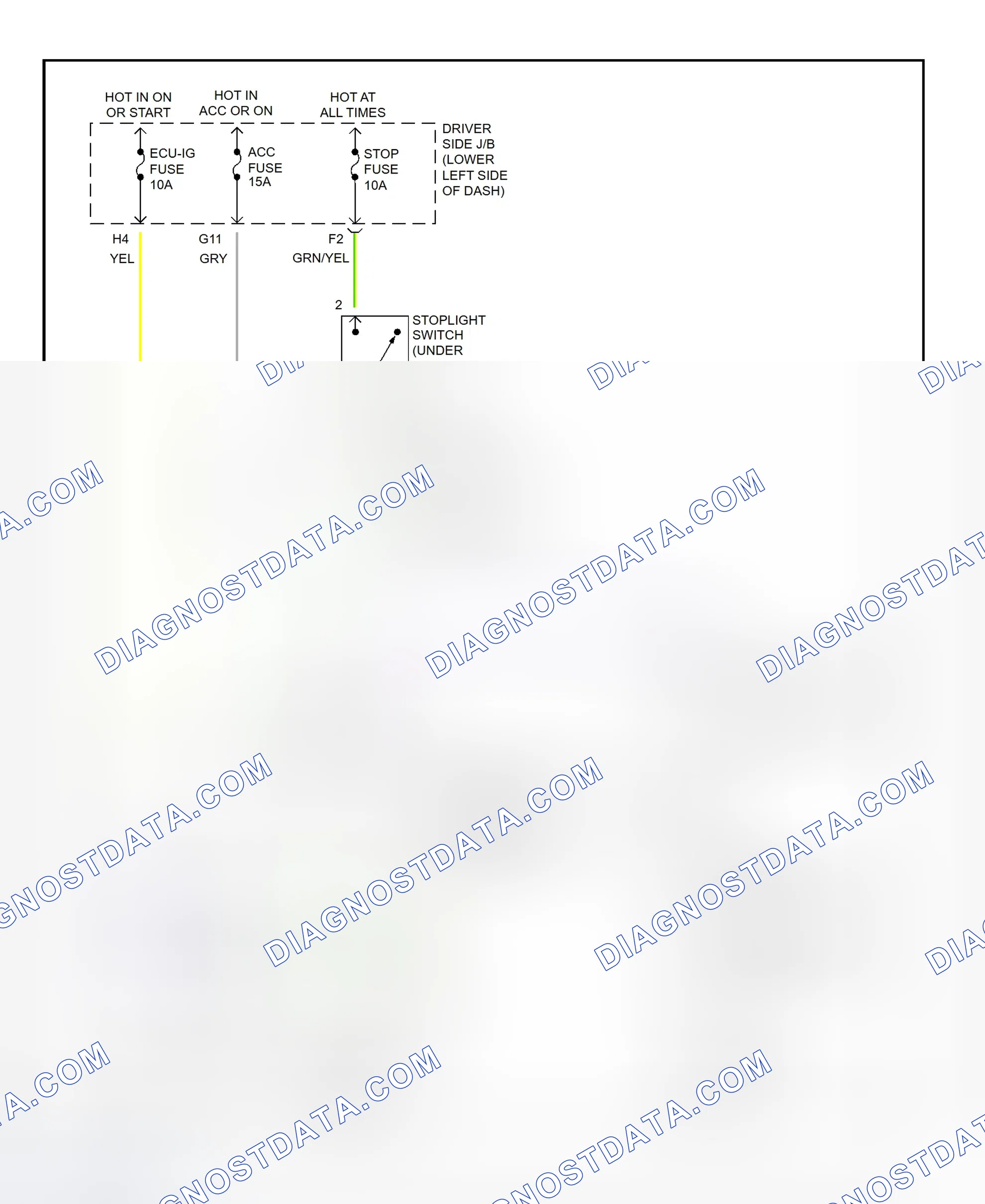 Scheme 436: Shift Interlock System Wiring Diagram (2002 - Toyota 4Runner)