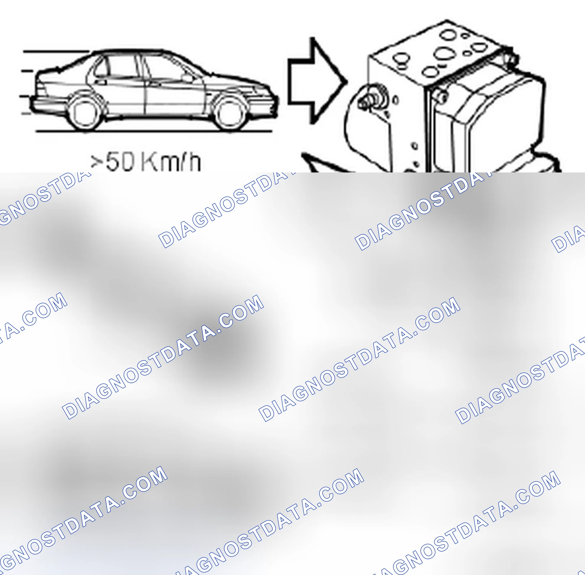 Scheme 52: C0141, C0146, C0151, C0156, C2415, C2450, C2455, C2485; C0141 Pressure increase valve, left. Incorre