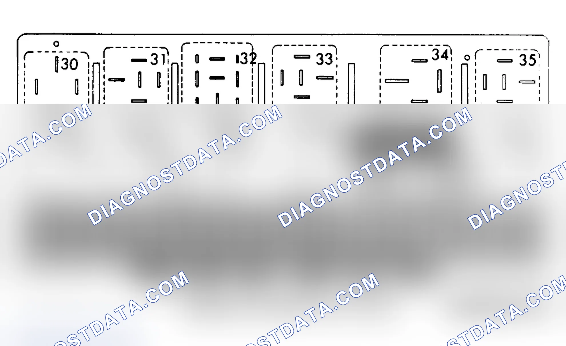 Scheme 6: FUSE PANEL IDENTIFICATION (1985-88 5000S)