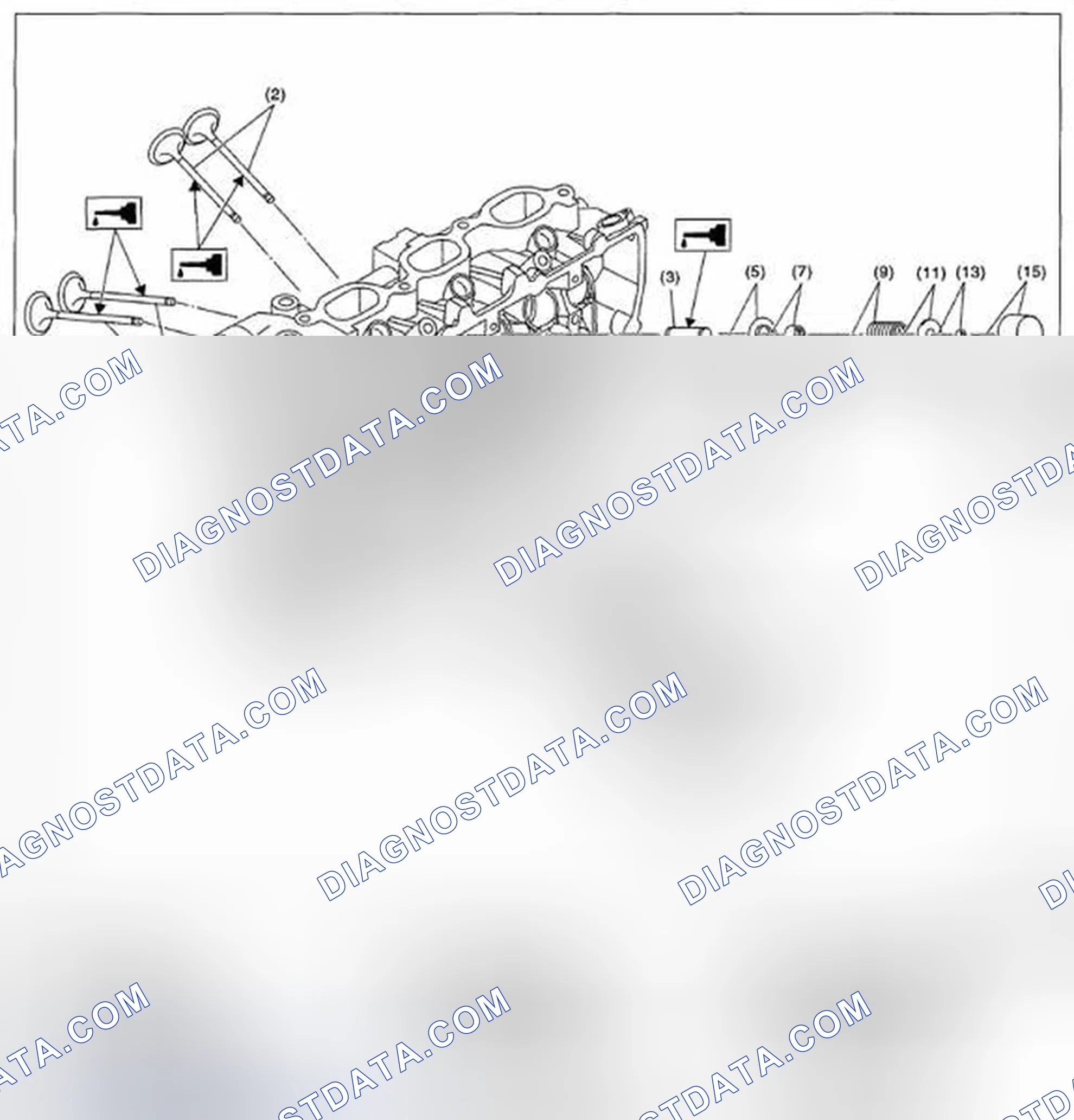 Scheme 25: CYLINDER HEAD AND VALVE ASSEMBLY