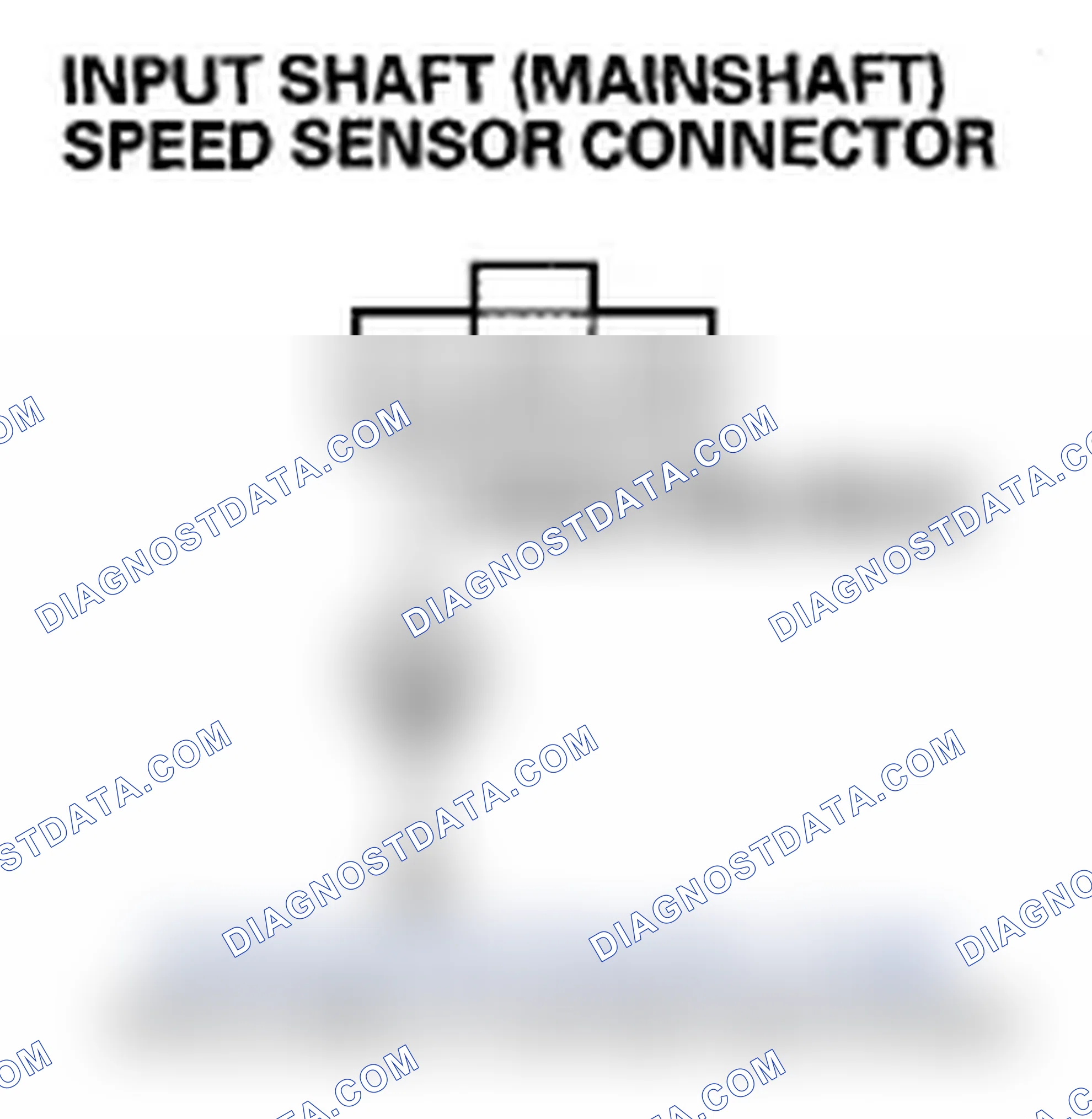 Scheme 67: DTC P0717: Problem in Input Shaft (Mainshaft) Speed Sensor Circuit (No Signal Input); DTC P0718: Inp