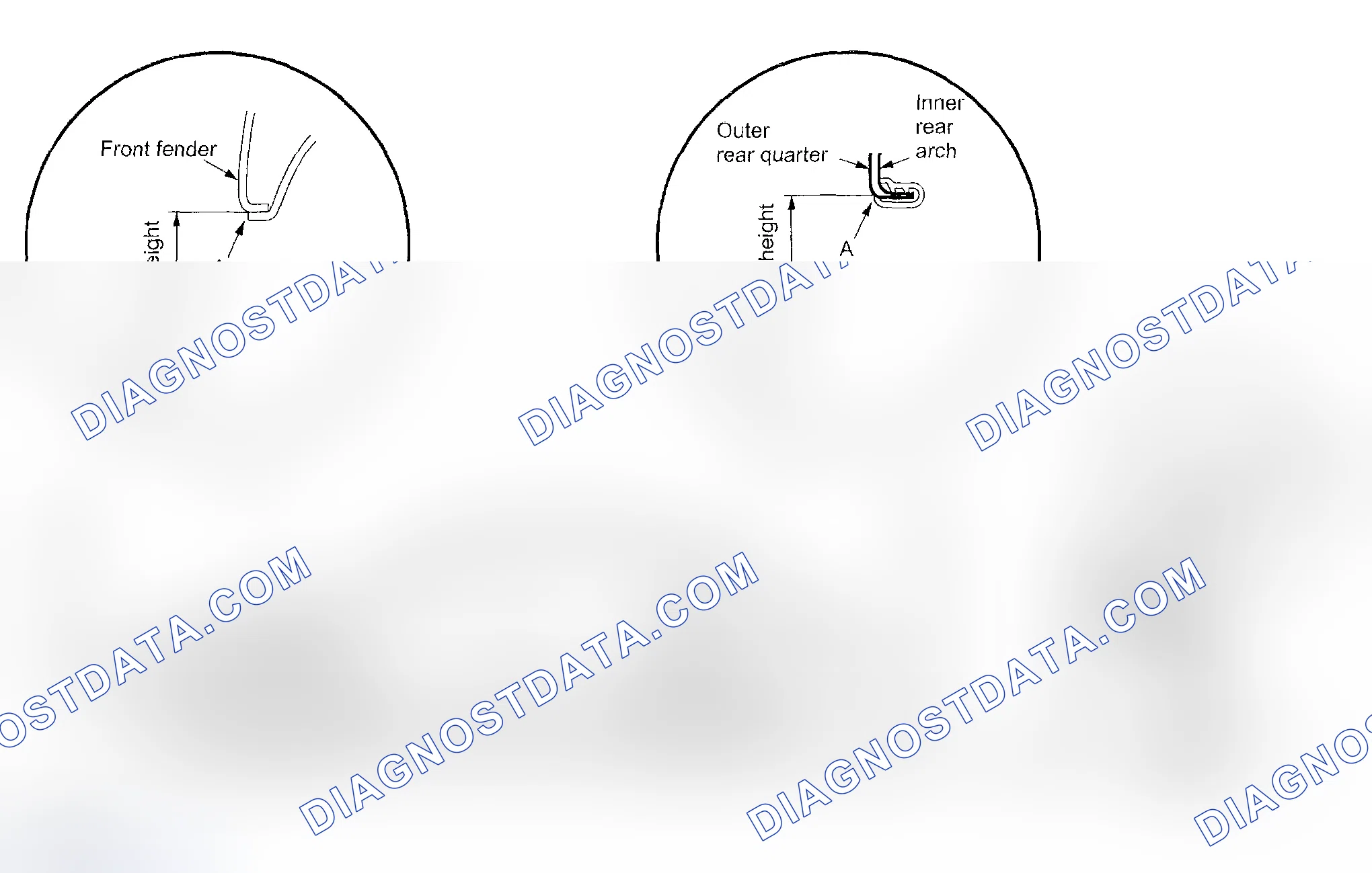 Scheme 13: WHEEL ARCH HEIGHT