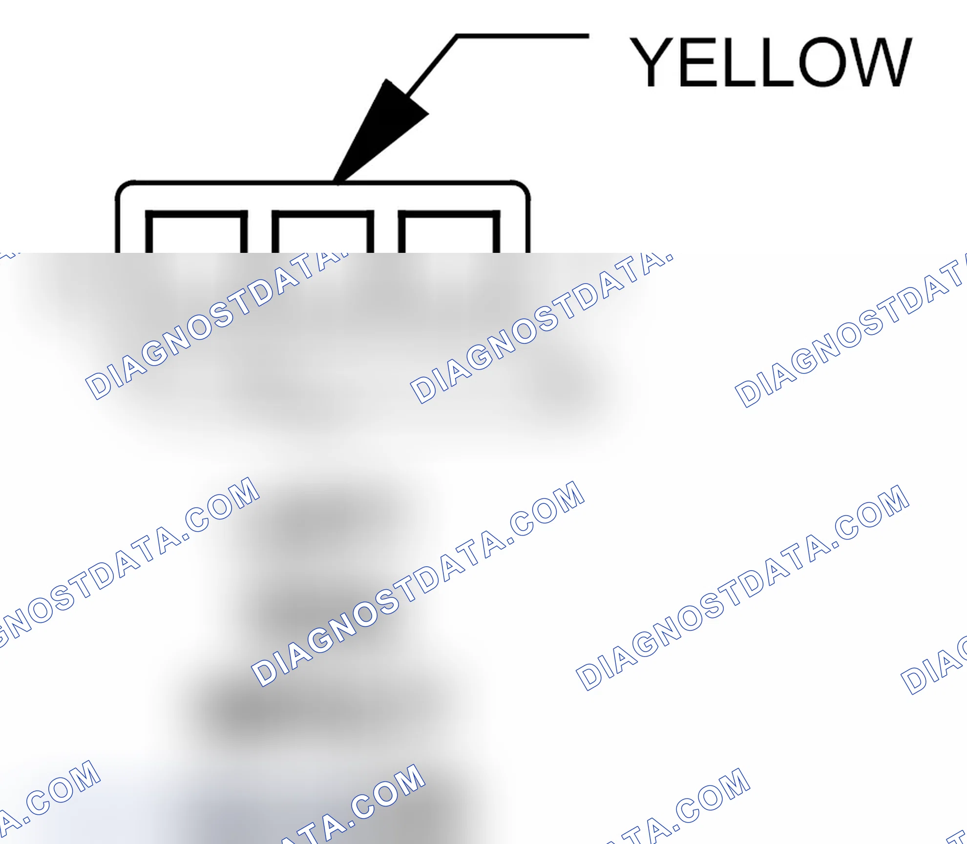 Scheme 167: Left Side Impact Sensor Connector End View