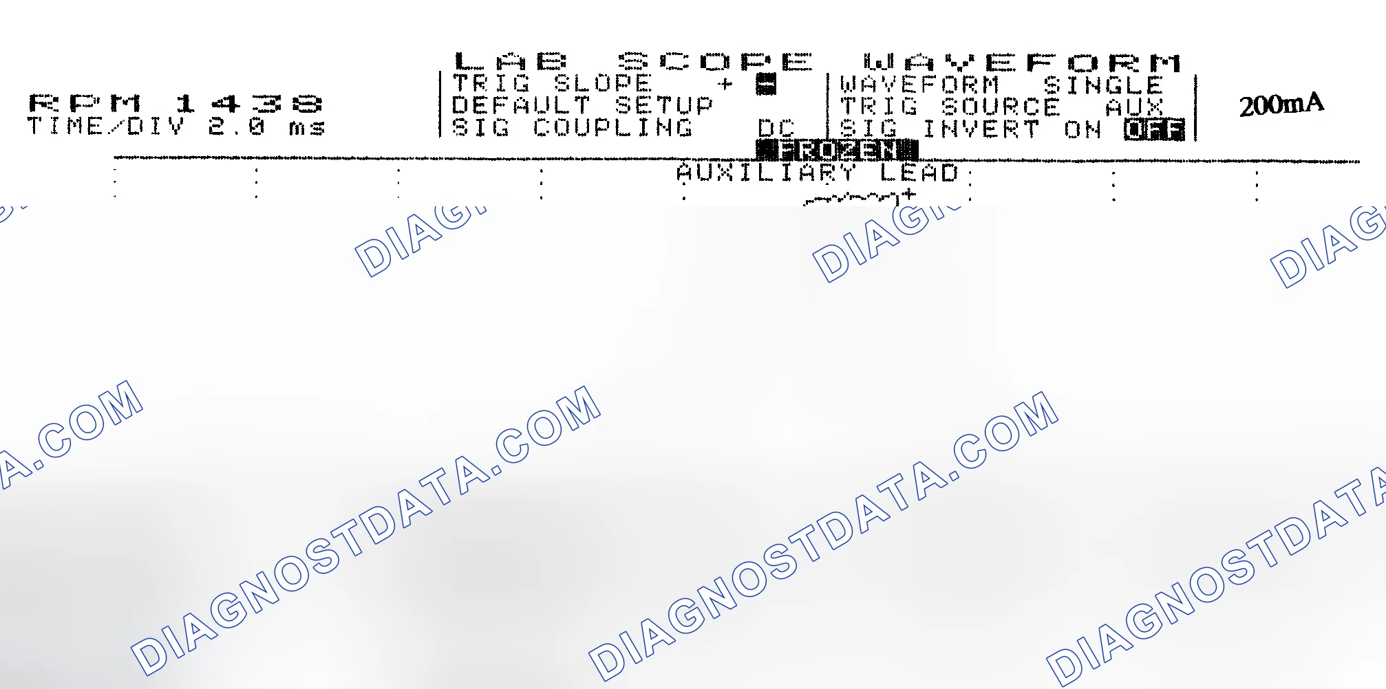 Scheme 15: Single Injector w/Normal Current Flow - Current Pattern