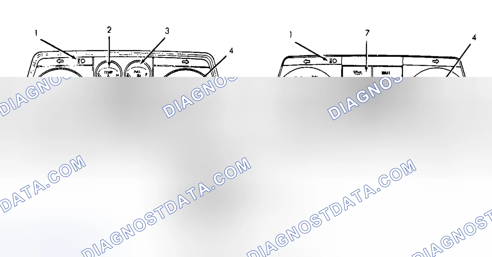 Scheme 1: SERVICE INDICATOR & WARNING LIGHTS